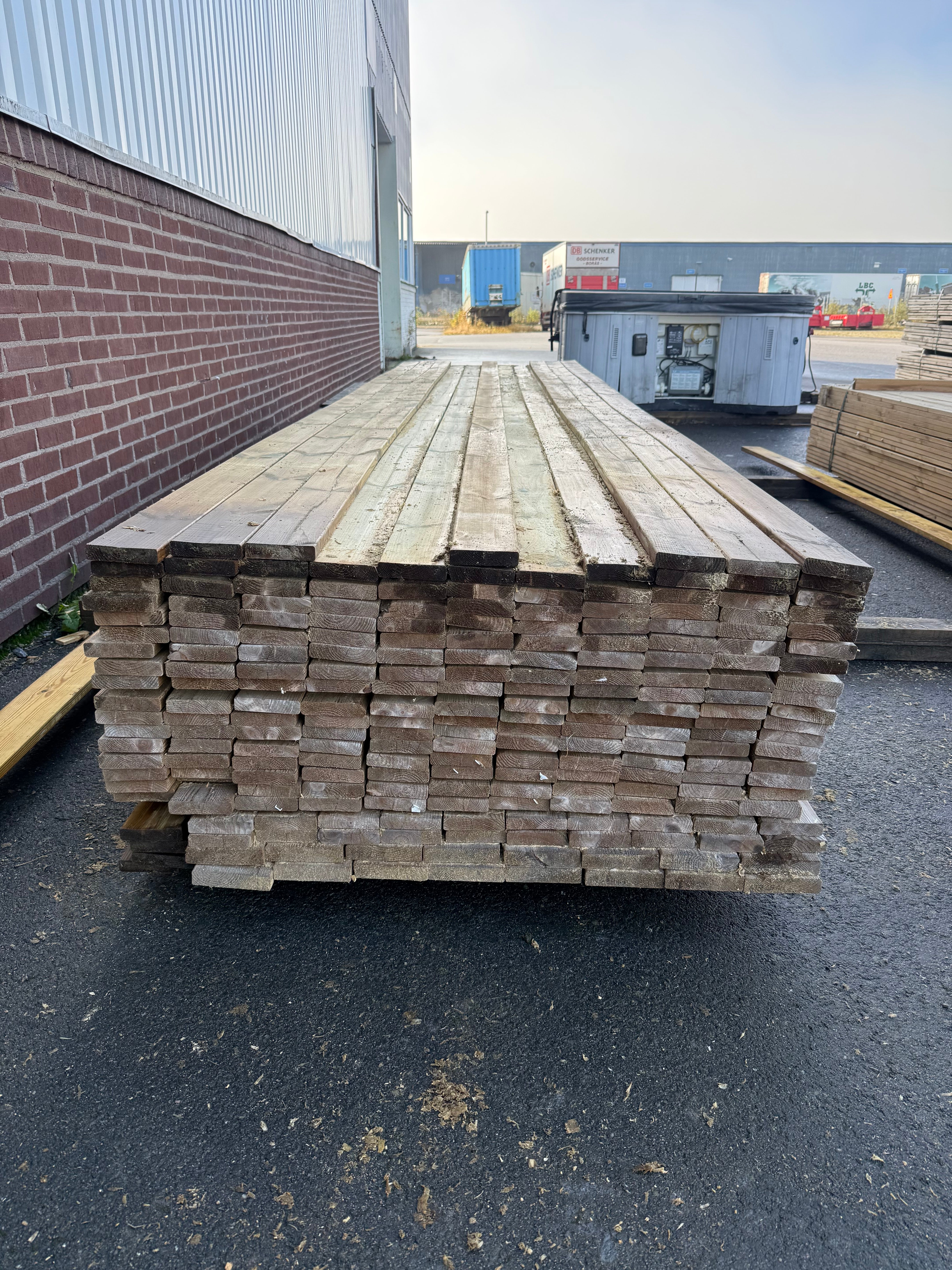 Paket Trall 22x95mm, 227st 4,80m Tryckimpregnerad (NTR AB)