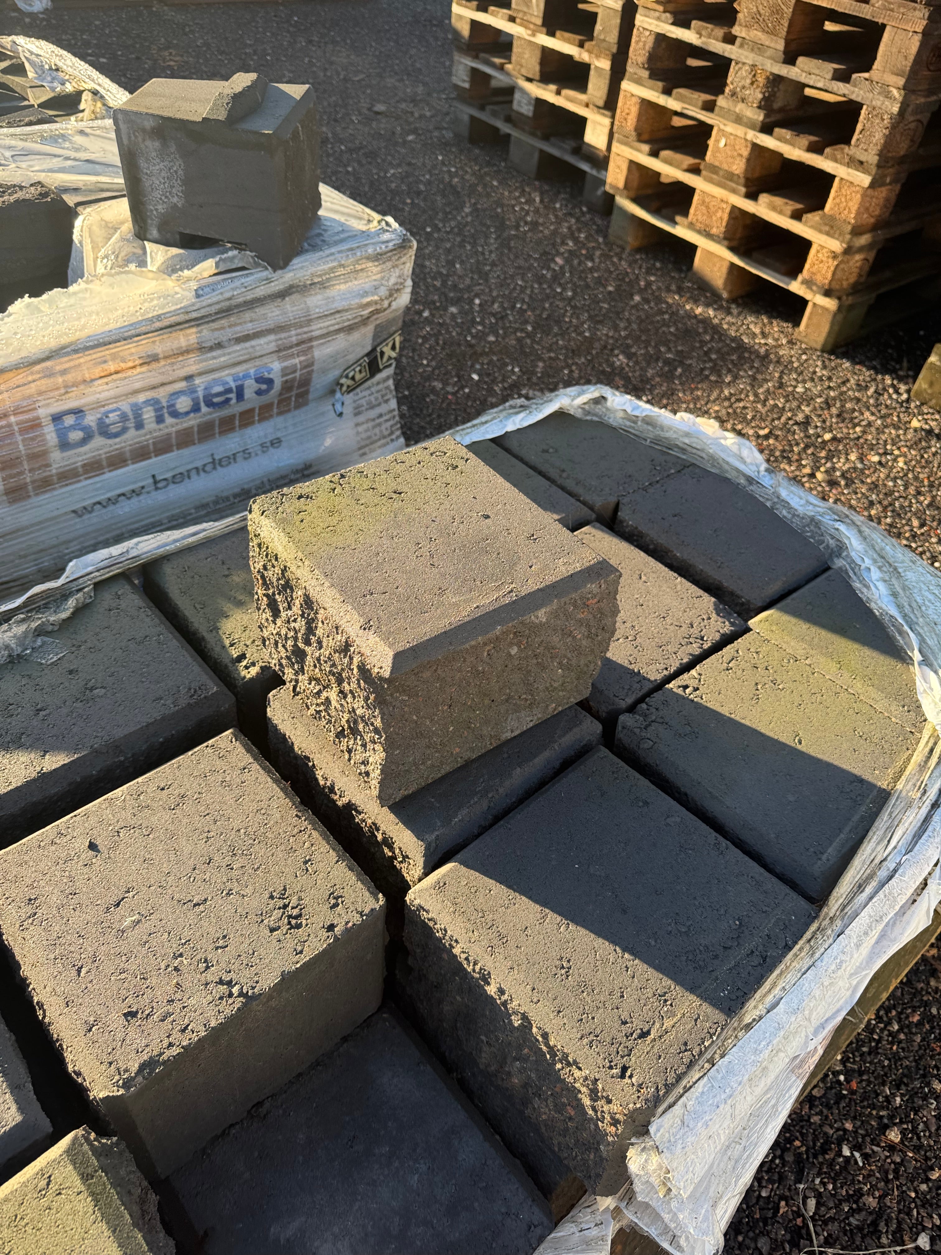 Parti Sten olika varianter – Grafit (7 pall)