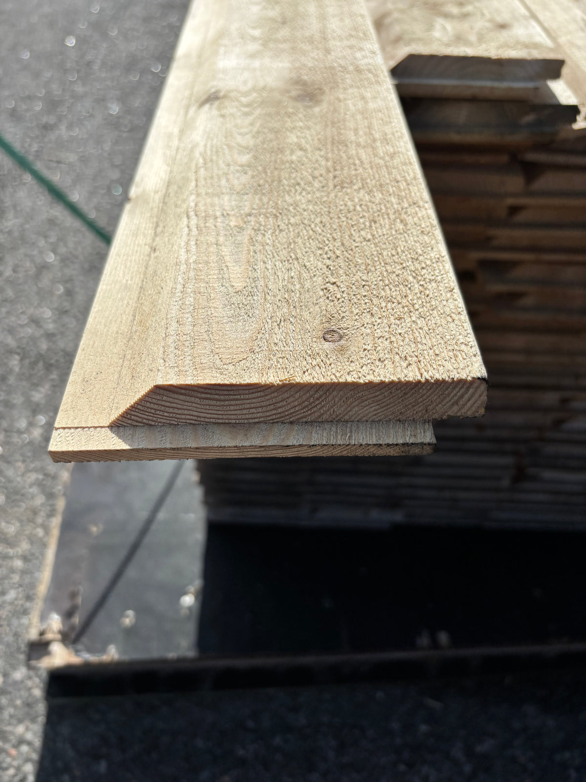Paket Enkelfasspont 22x120mm, 202st 3,60m Obehandlad (Väderbitet)