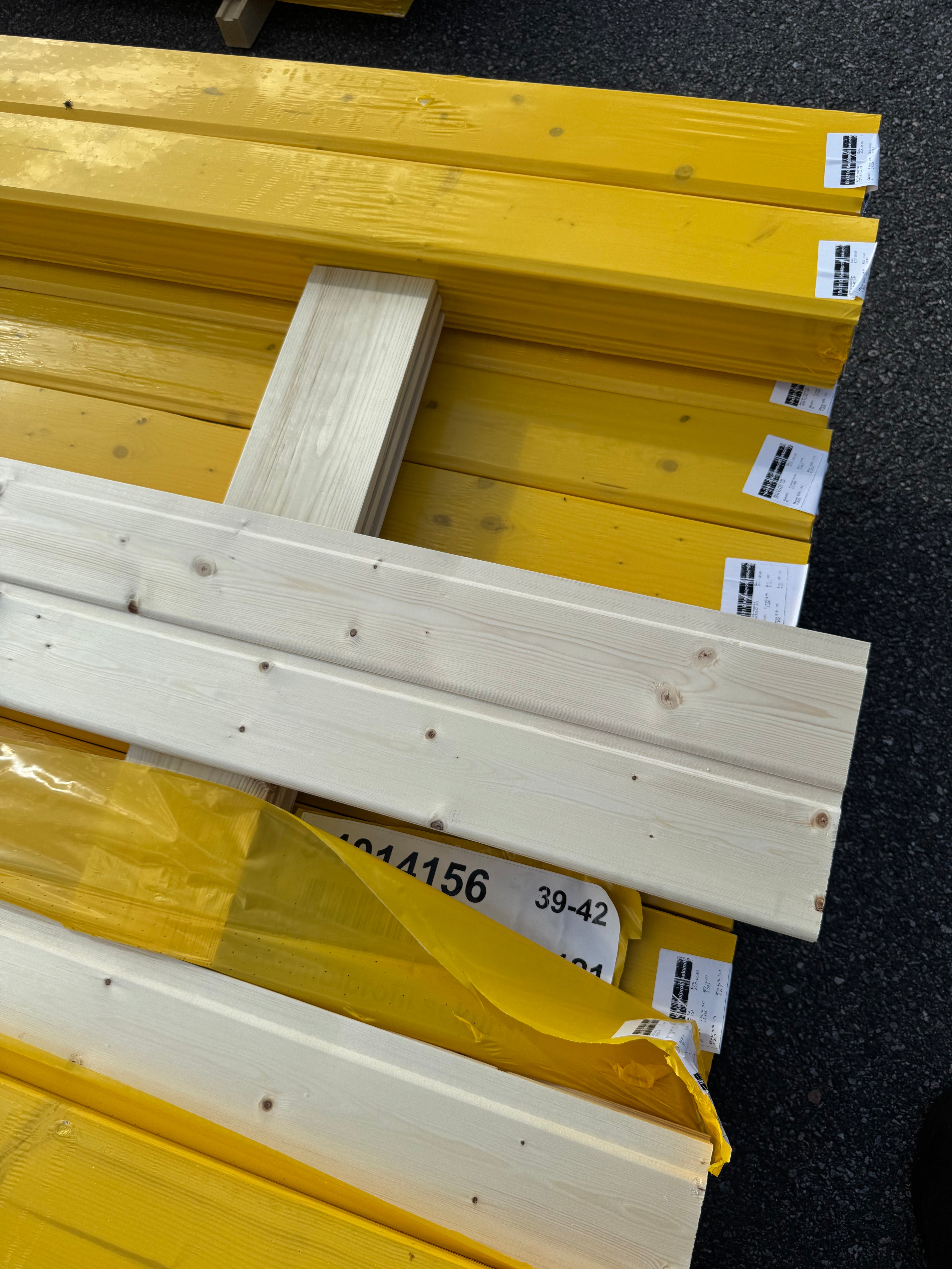 Paket Kombiprofil 18x121 Furu – Sekunda, Obehandlad