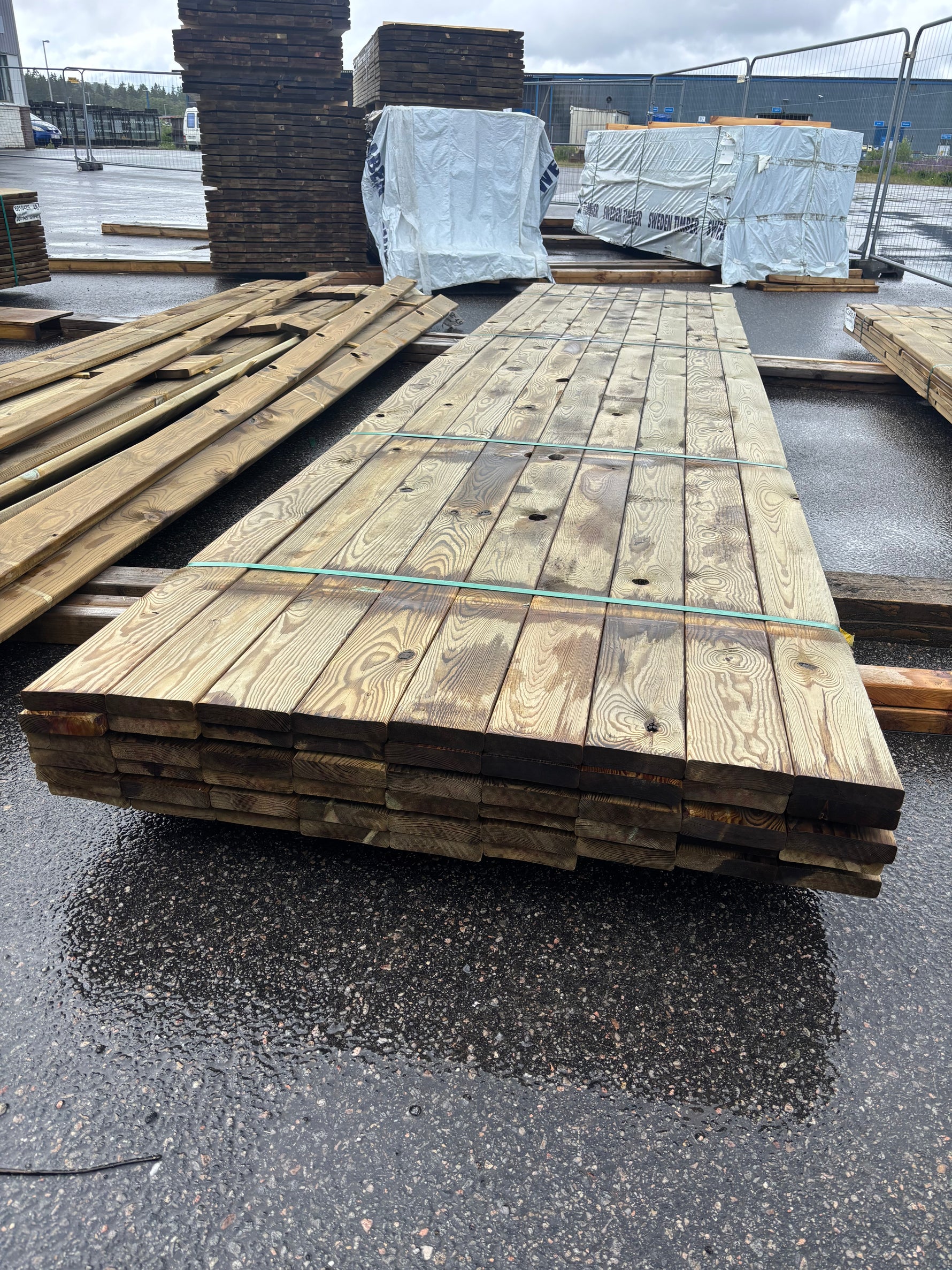Paket Trall Furu 28x120mm 4,80m 54st Impregnerad B-kvalitet