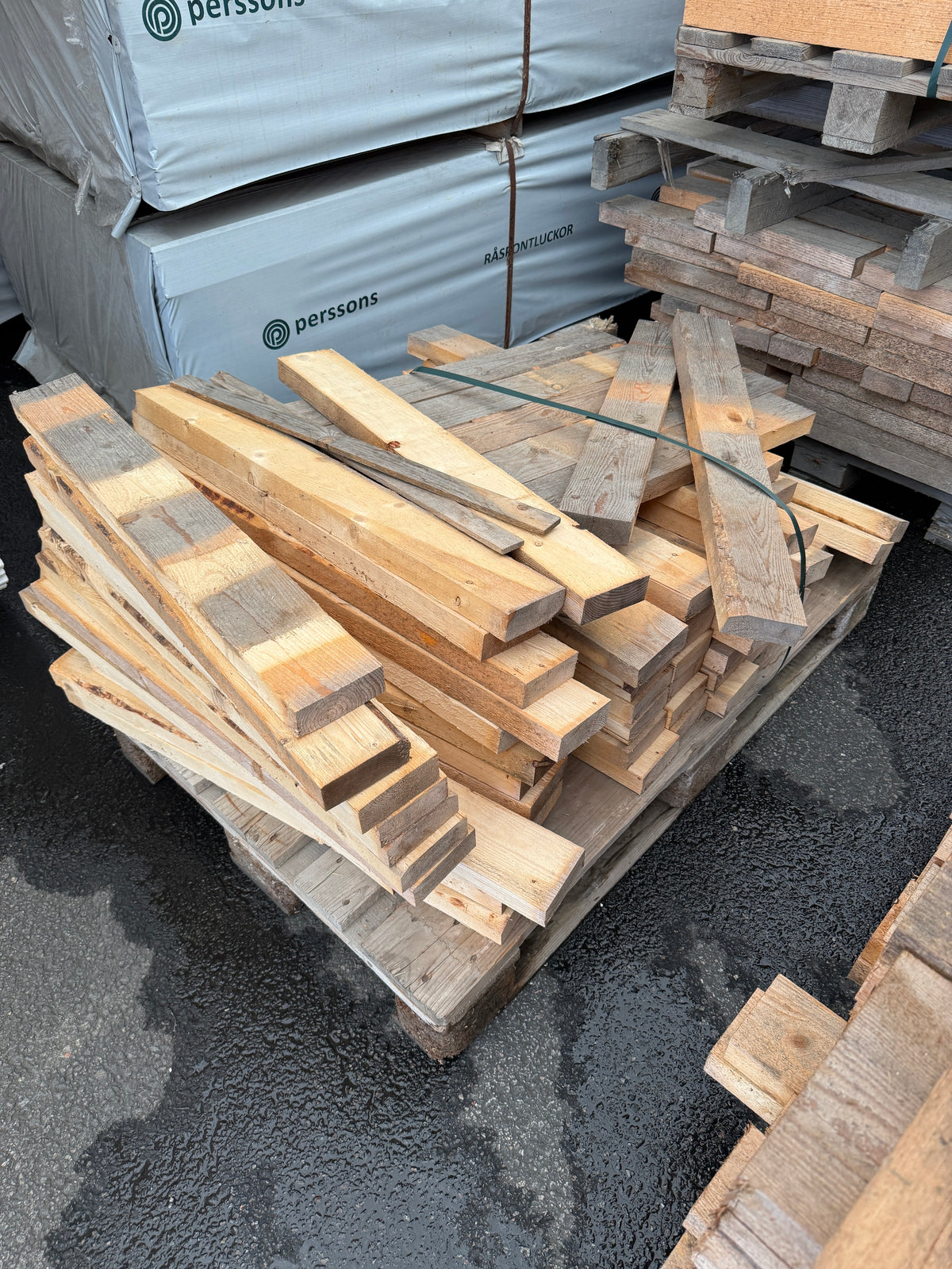 Blandparti Ströläkt/Reglar (40–120cm) 11 pallar