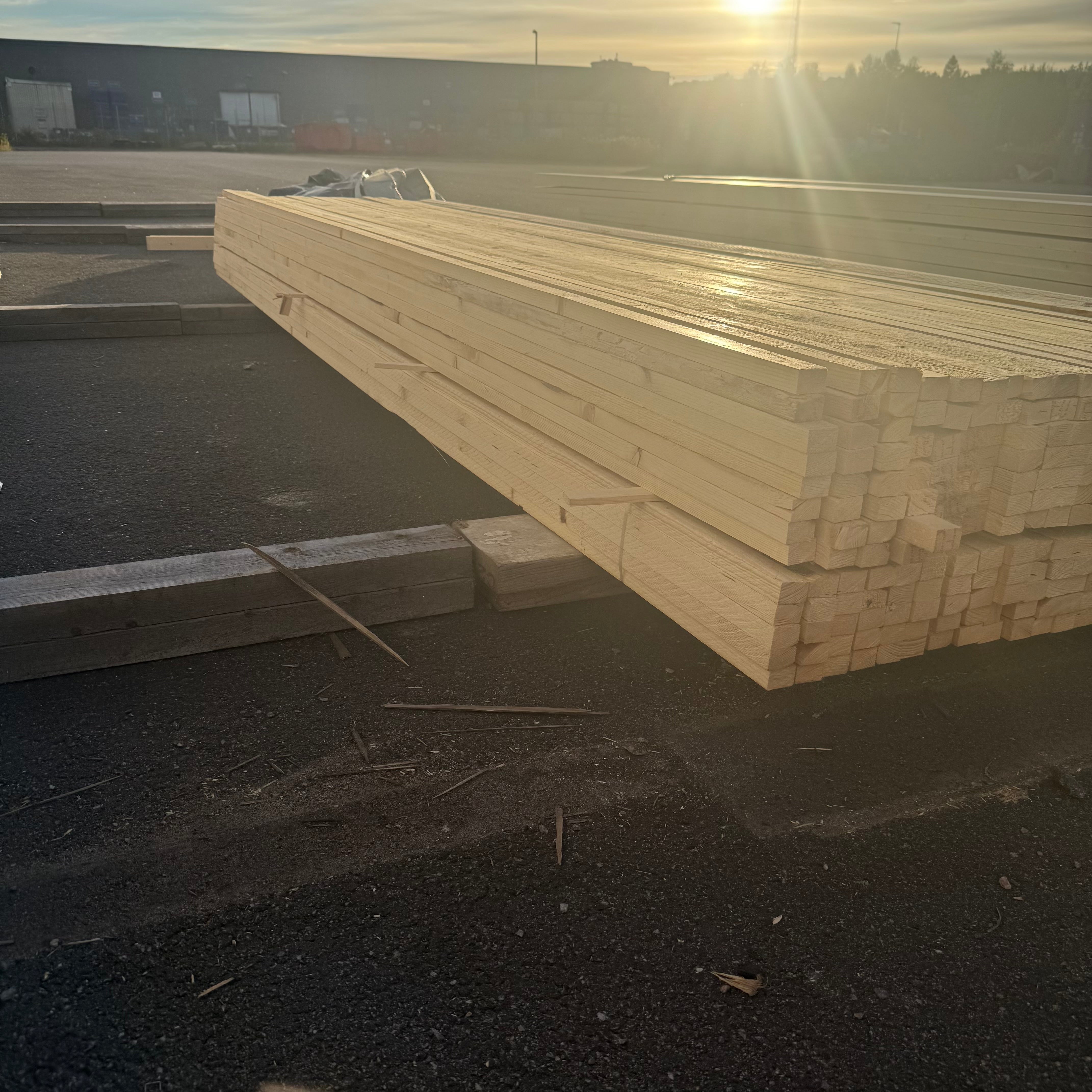 Paket Läkt 25x38mm – 351 st 3,90 m&nbsp;