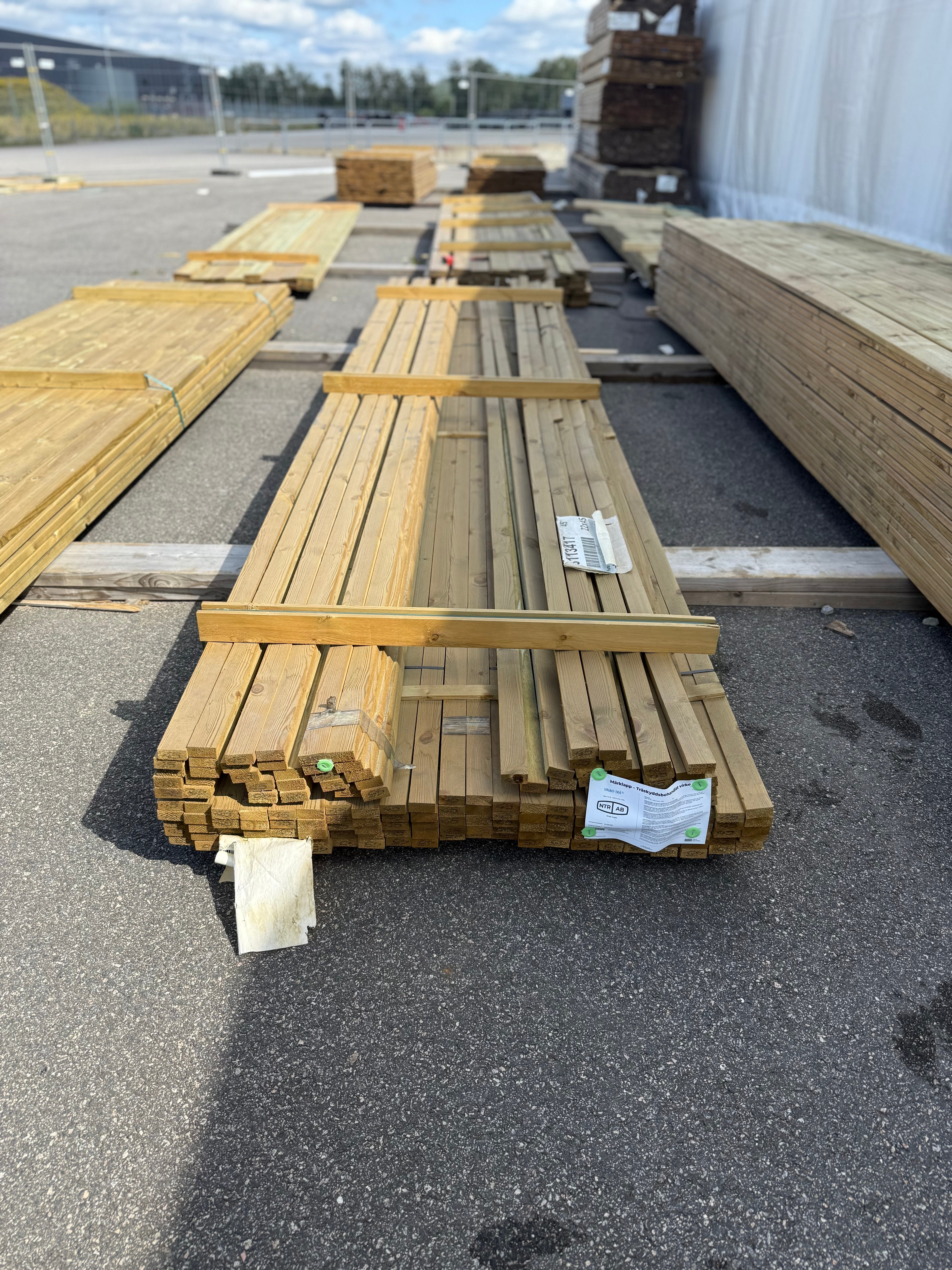 Paket Tryckimpregnerad 22x45 163st 4.50m