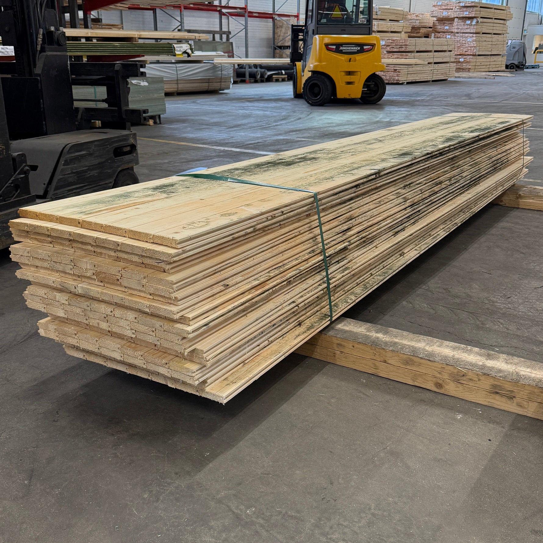 Paket Råspontluckor 20x540x3600mm 20st (Mögelskadad)