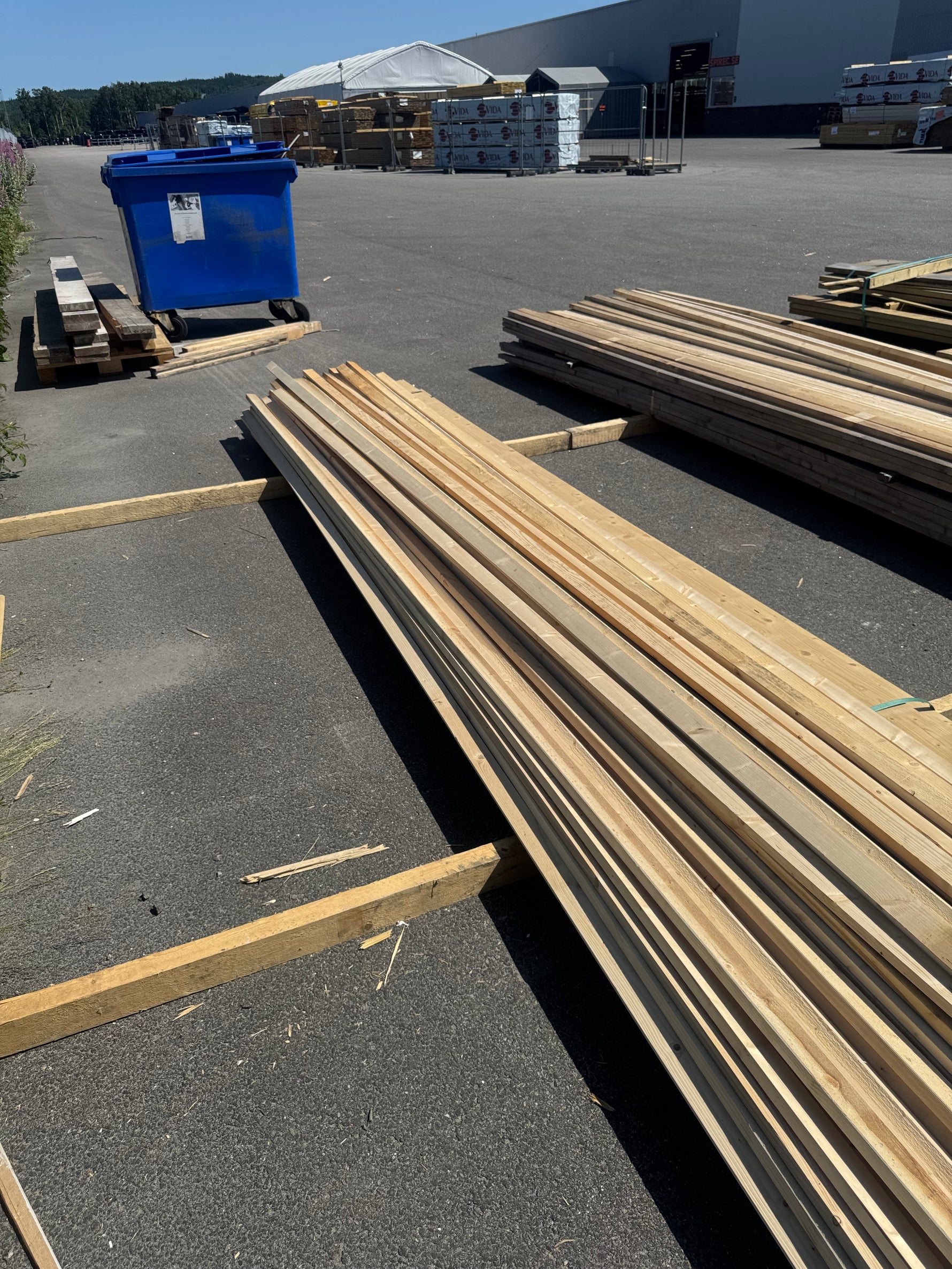 Paket Klädselläkt 22x45 mm + Hyvlat Virke 34x95 mm