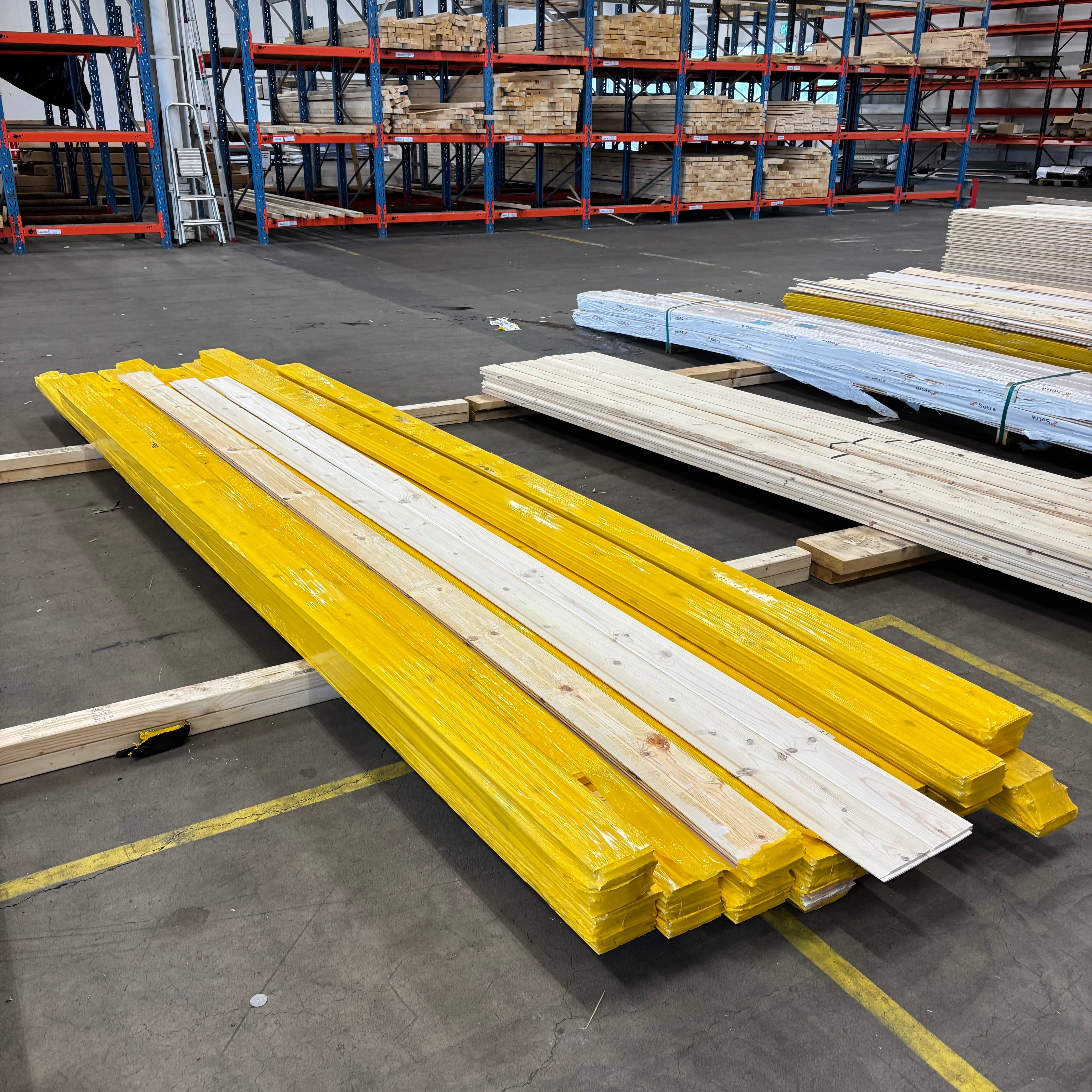 Paket Spårpanel 13x120 mm – 74 st