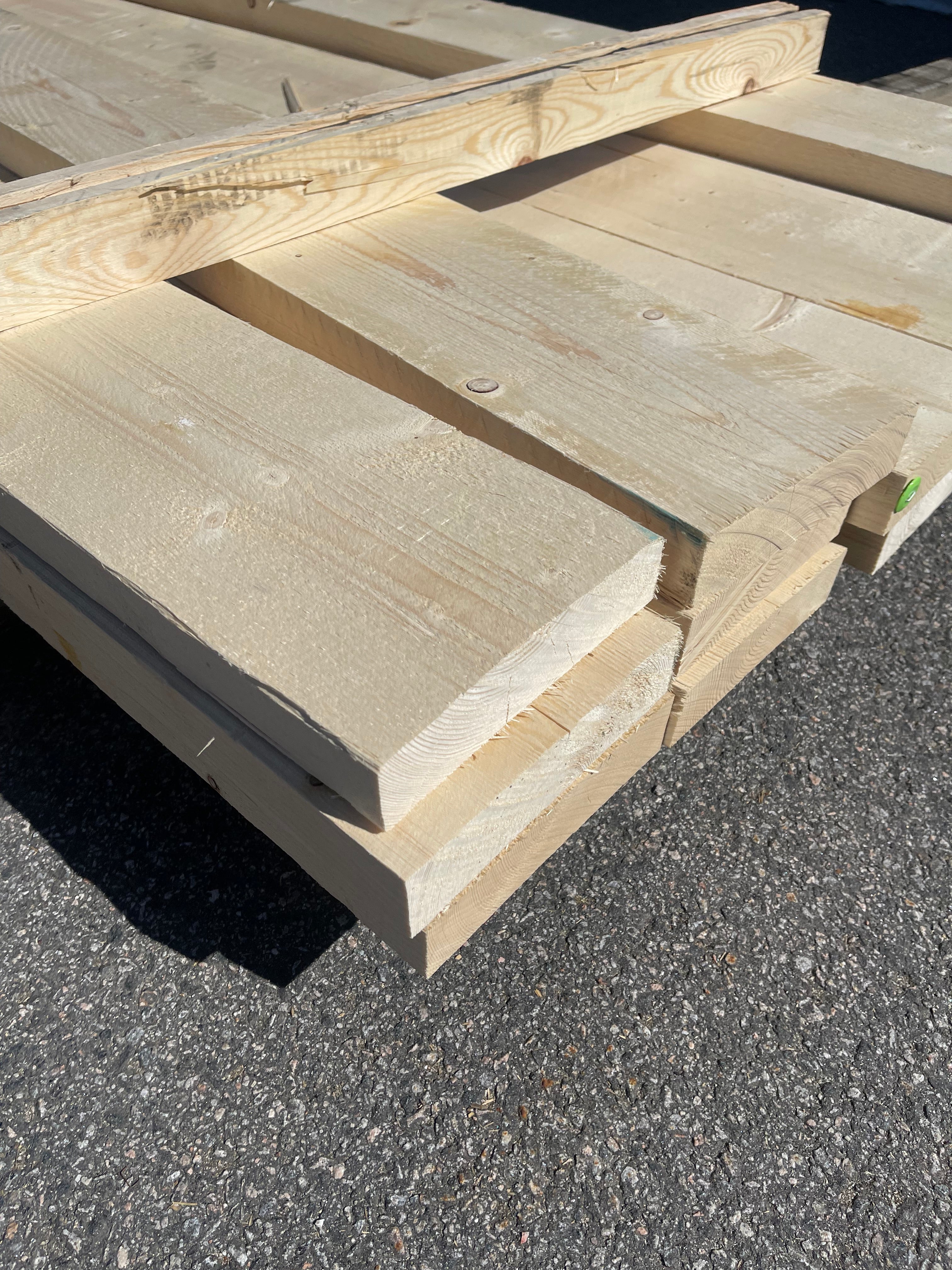 Paket Reglar Ohyvlade 47x200 mm – 4,20 m – 13 st