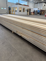 Paket Ytterpanel Enkelfas Halvspont 22x120mm, 4,50m, 127st – Grundmålad