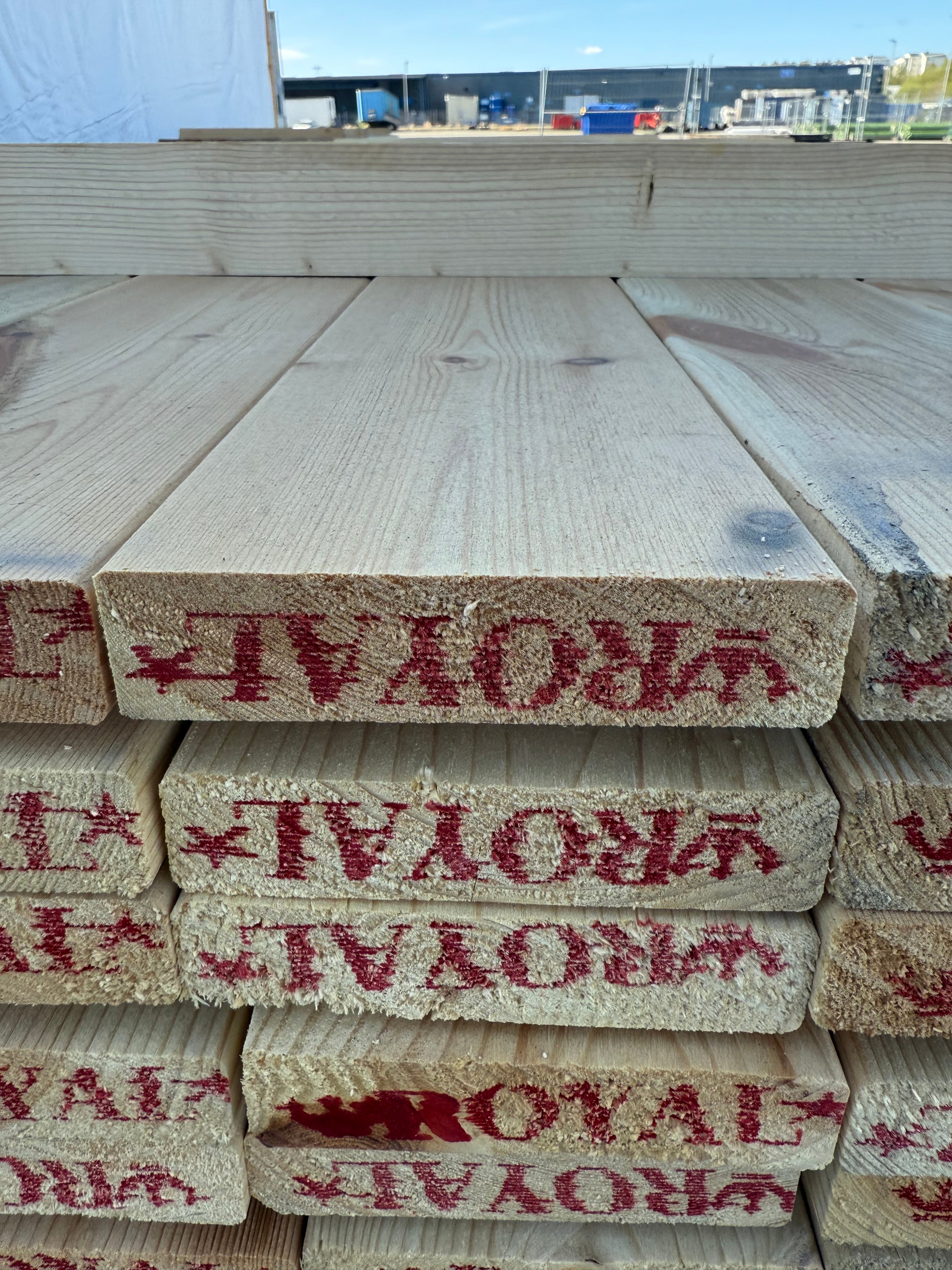 Paket Trall 28x120mm Obehandlad 3.60m 153st