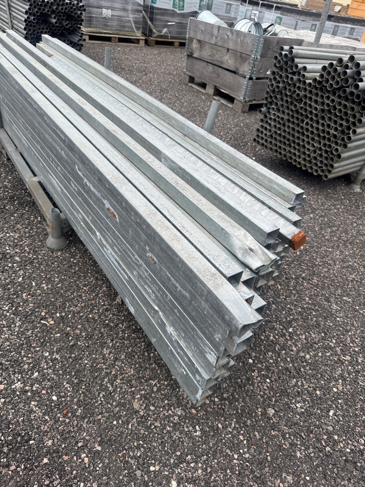 Pall Galvade Fyrkantsrör 50x50mm – 2,76m – 96st