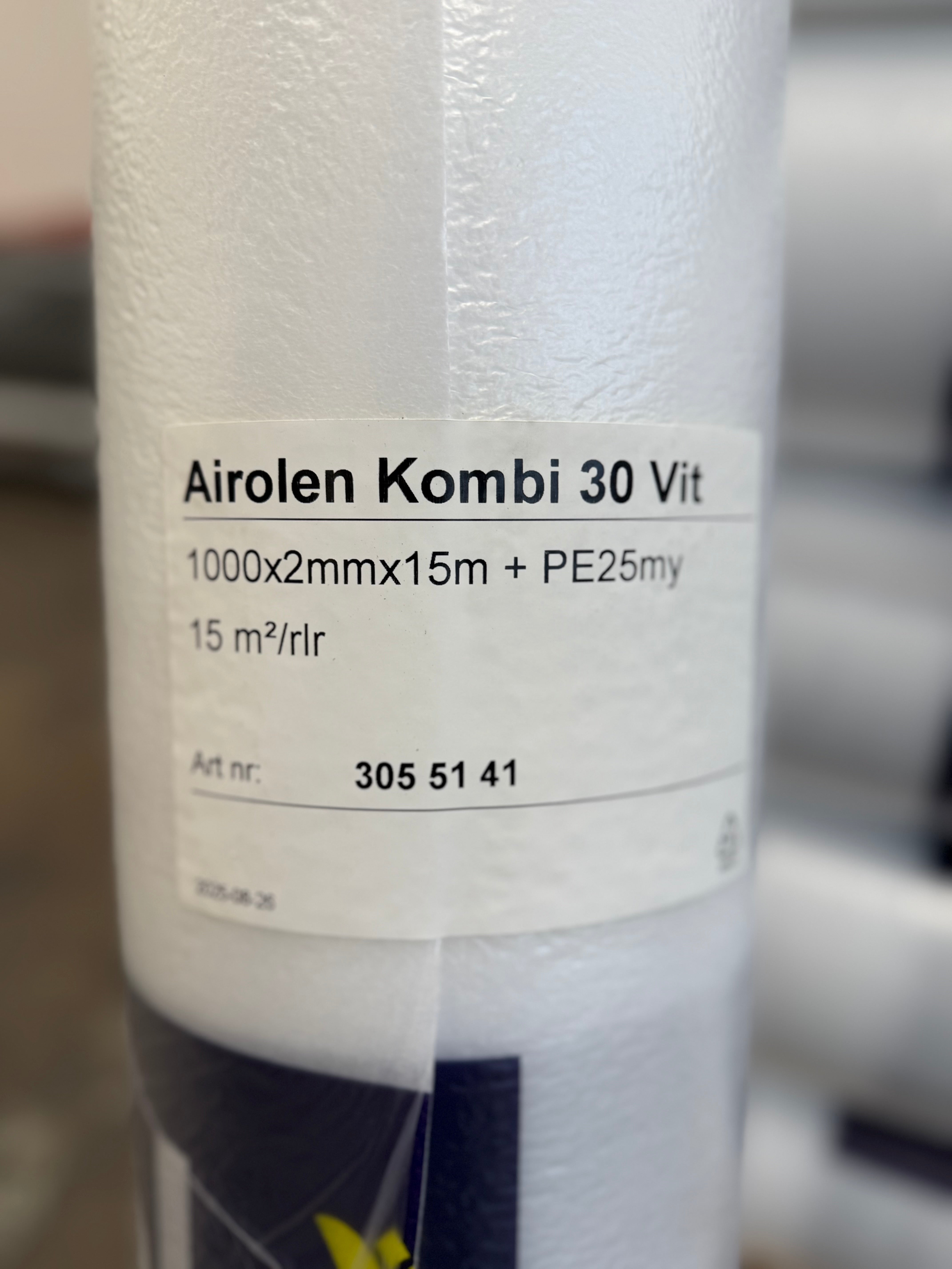 Underlagsfoam med fuktspärr 15kvm