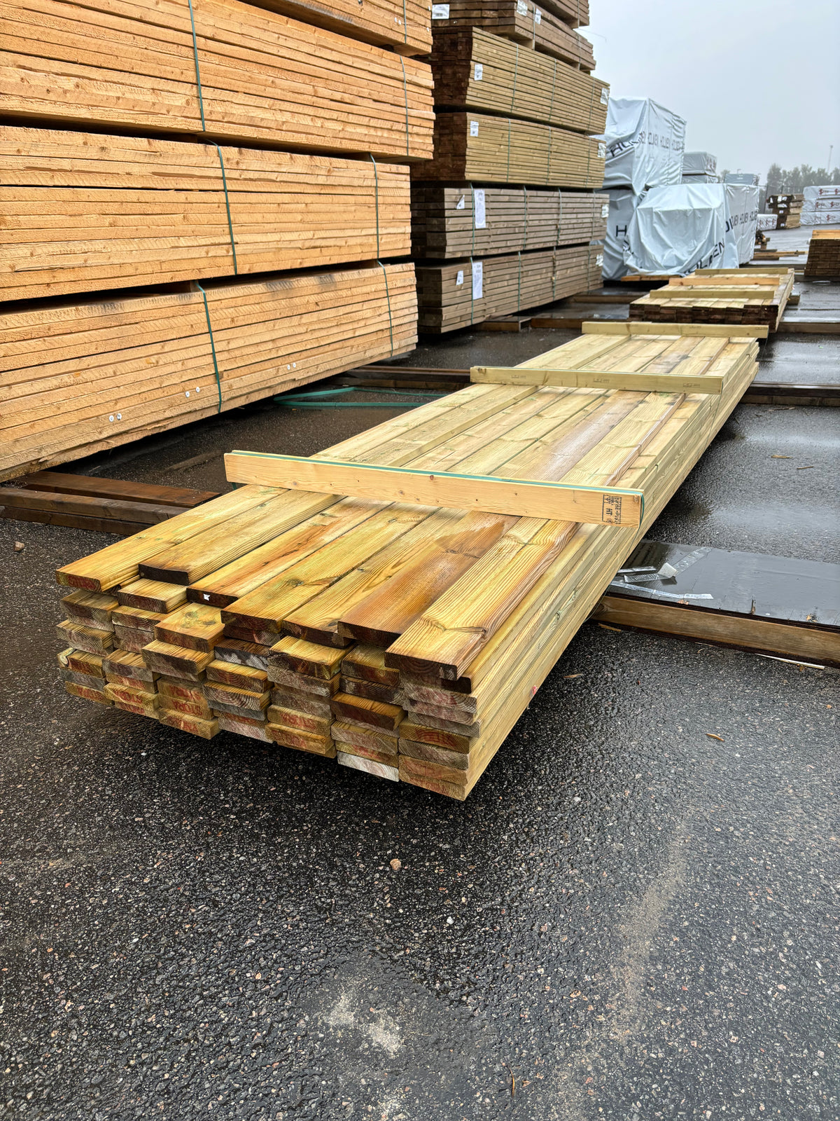 Paket Tryckimpregnerad Trall 28x120mm 4,20m 56st