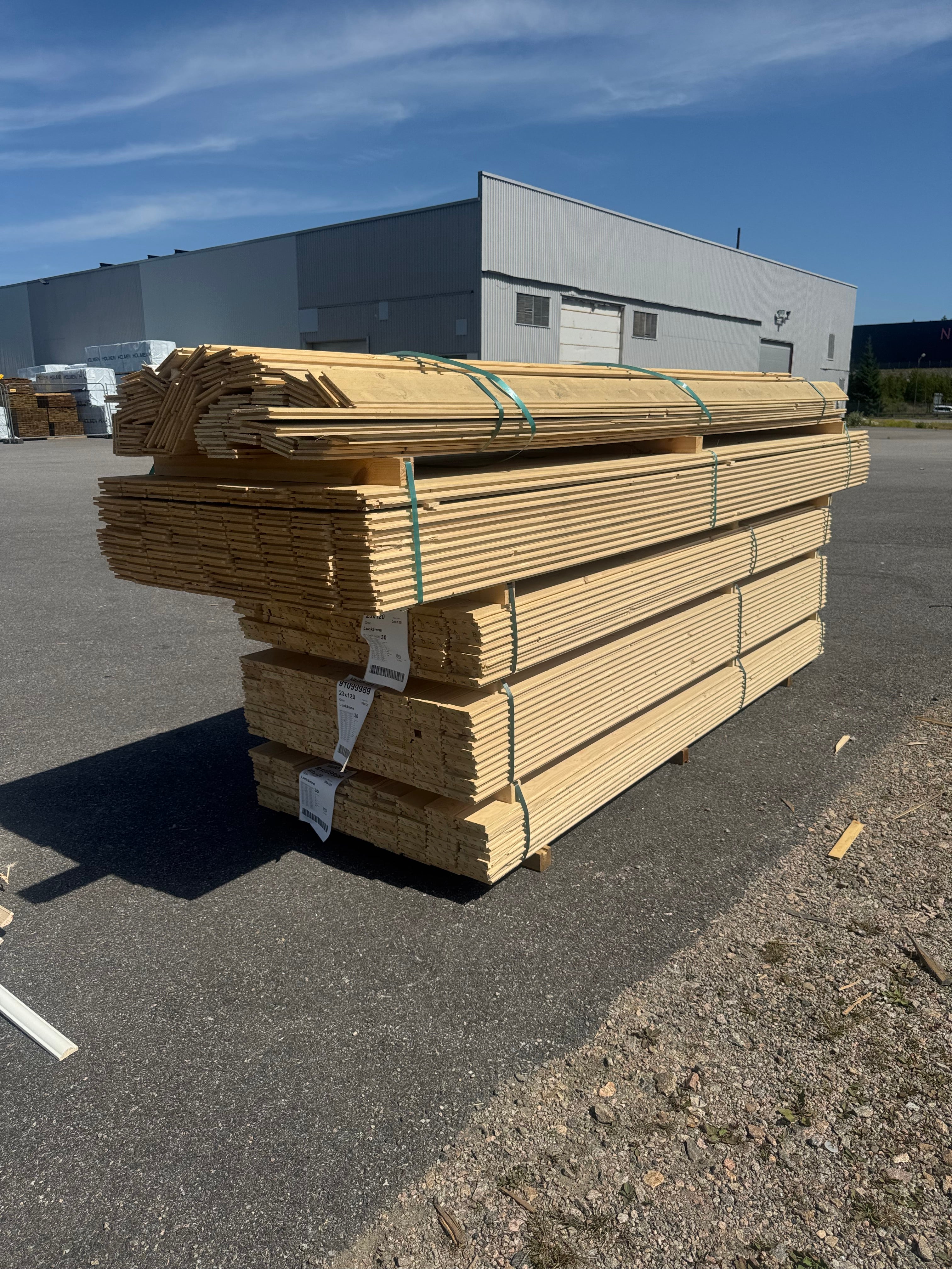 Parti Felhyvlad Råspont 20x120/23x120 mm
