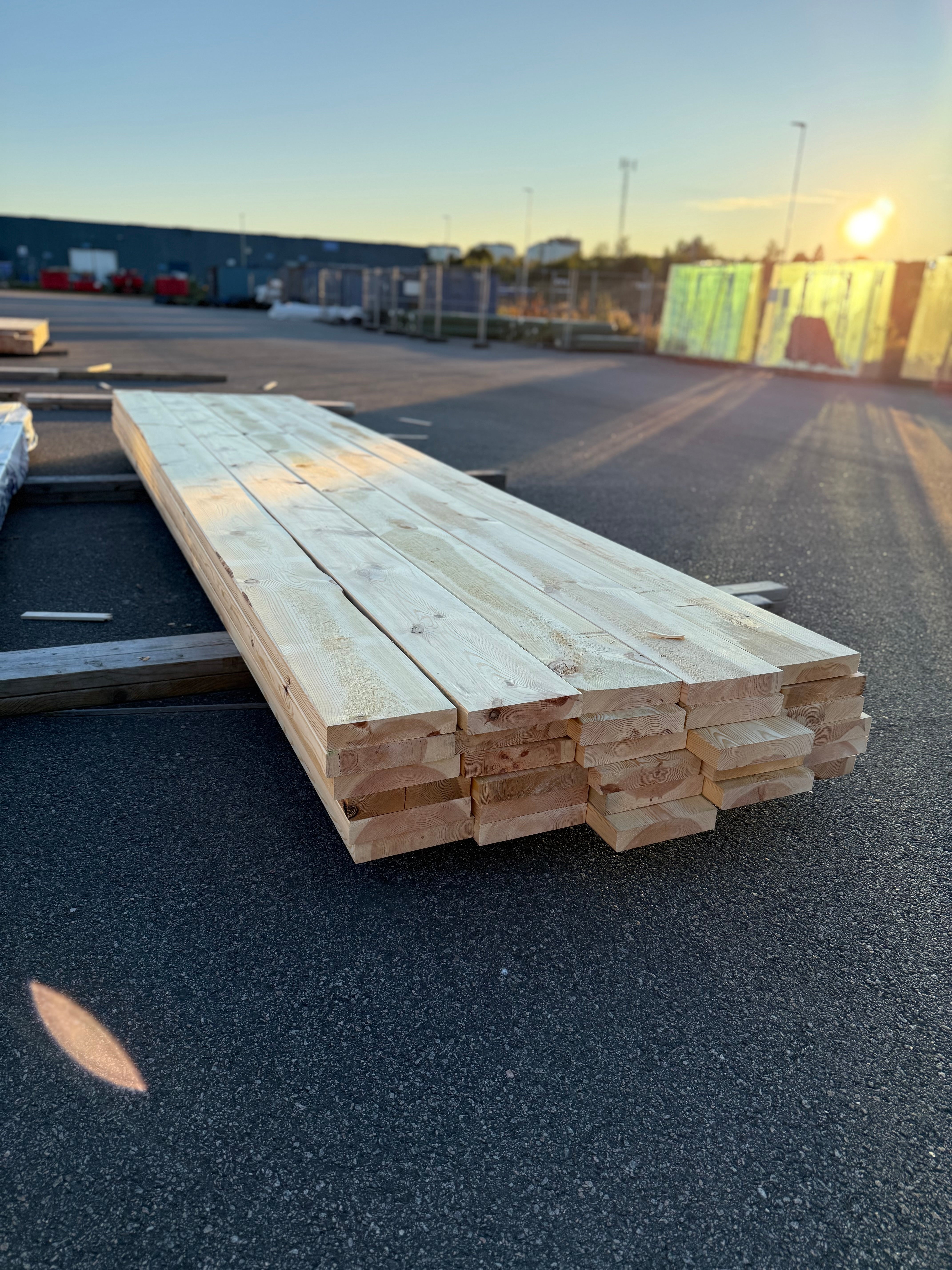 Paket Reglar 45x220 – 30 st (4,80 m, furu)