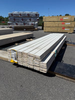 Paket Ytterpanel Enkelfas Halvspont 22x145mm, 100st 3.60m Grundmålad