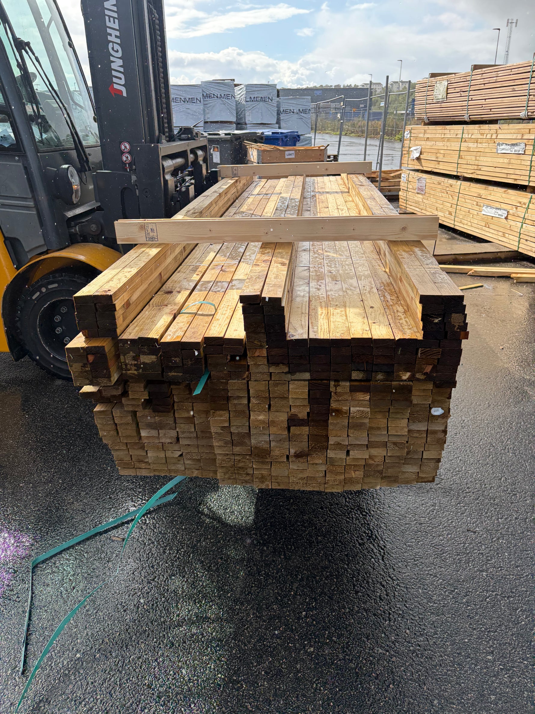 Paket Läkt 25x48 mm – 3,60 m Tryckimpregnerad 390 st