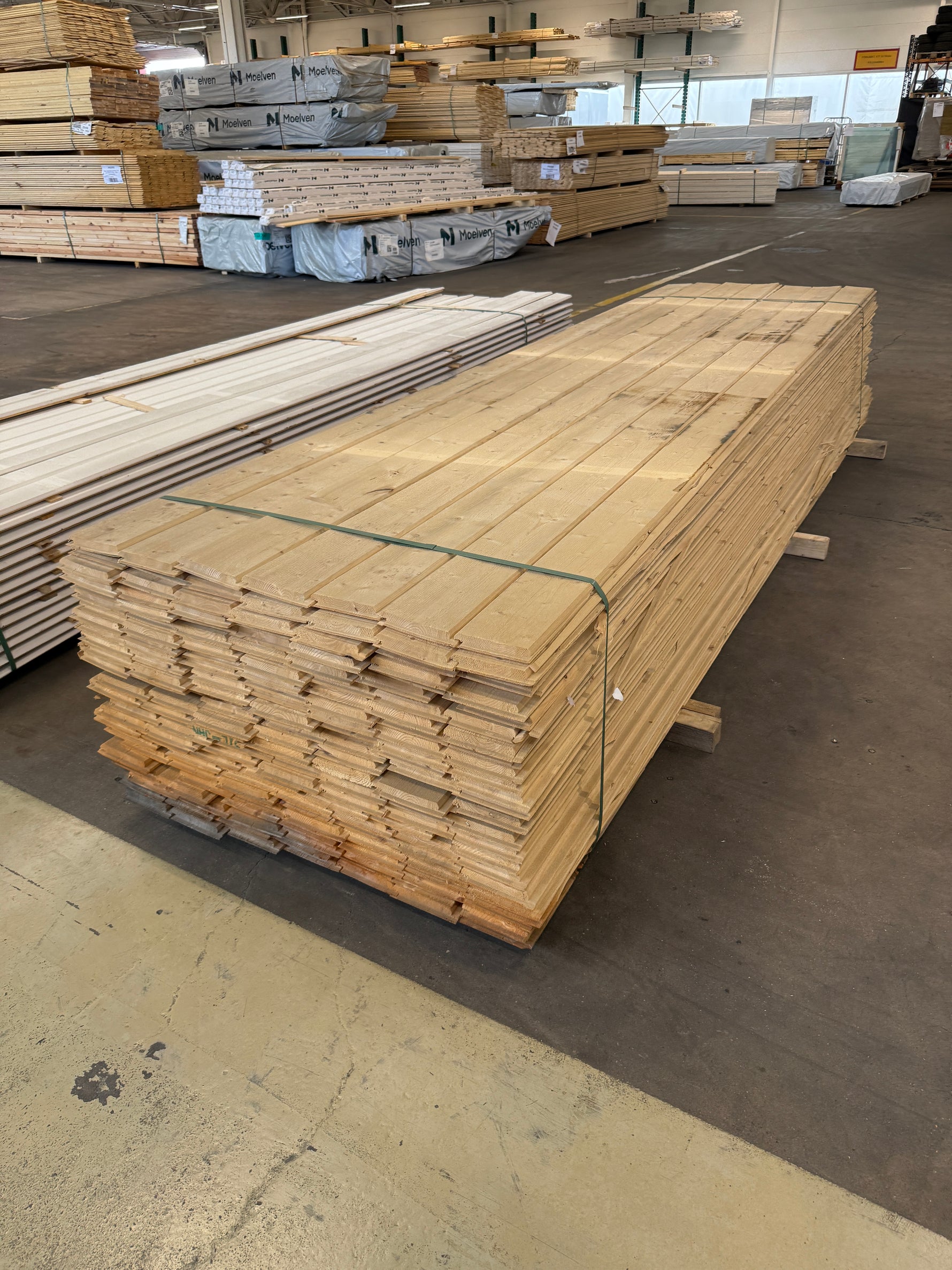Paket Ytterpanel 22x145mm, 175st 3.60m- Obehandlad