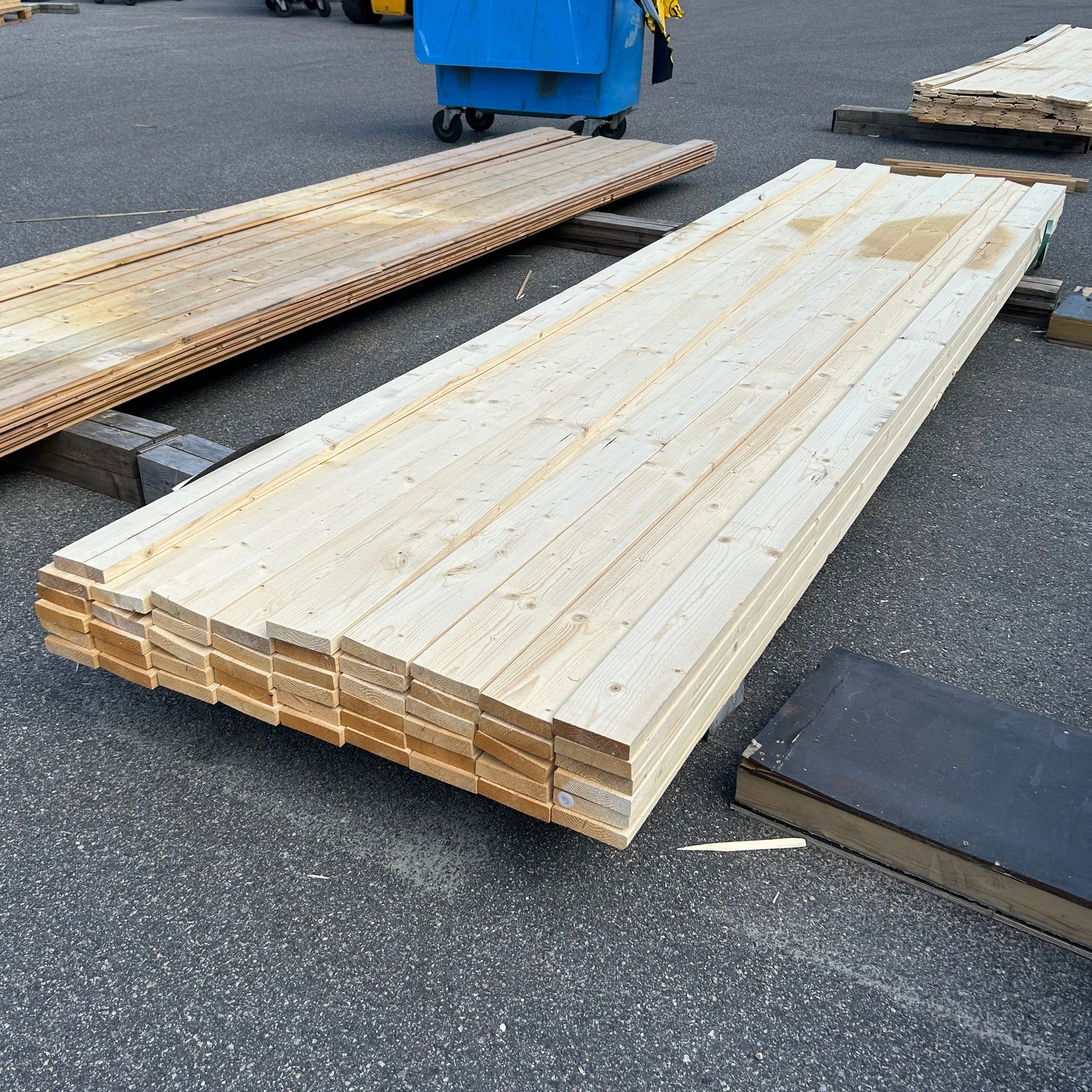 Paket Finsågade Brädor 28x120mm 4,20m 50st Obehandlade