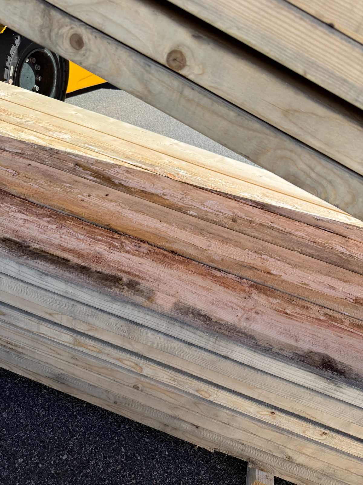 Paket Reglar 45x195mm 3,60m 65st C24 (Fuktskadat)