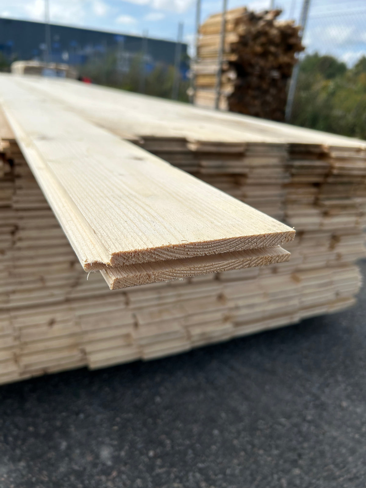 Parti Råspont 20x120 mm – 4,80m 220st (Fuktskadat)