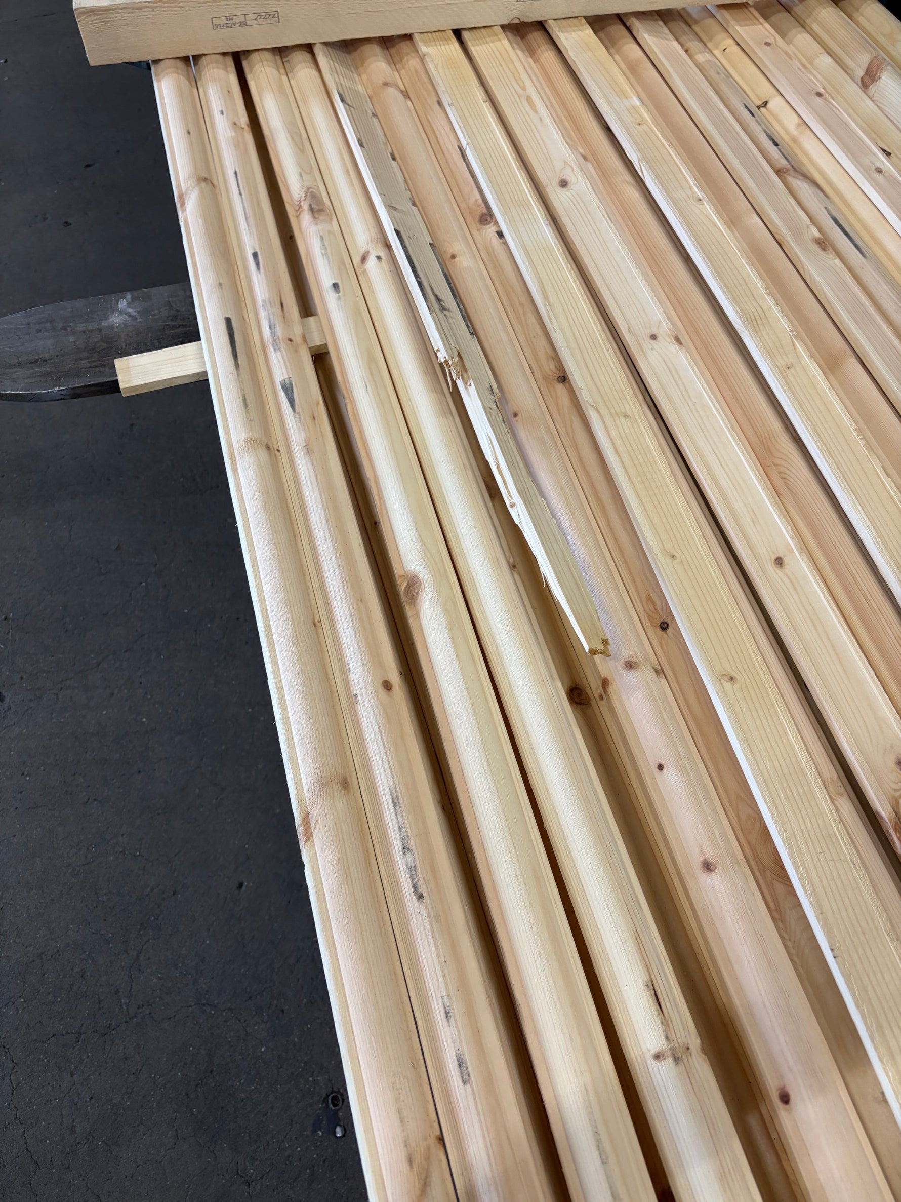 Paket Utsorterad Hattläkt 22x45mm, 45st (4.8m)