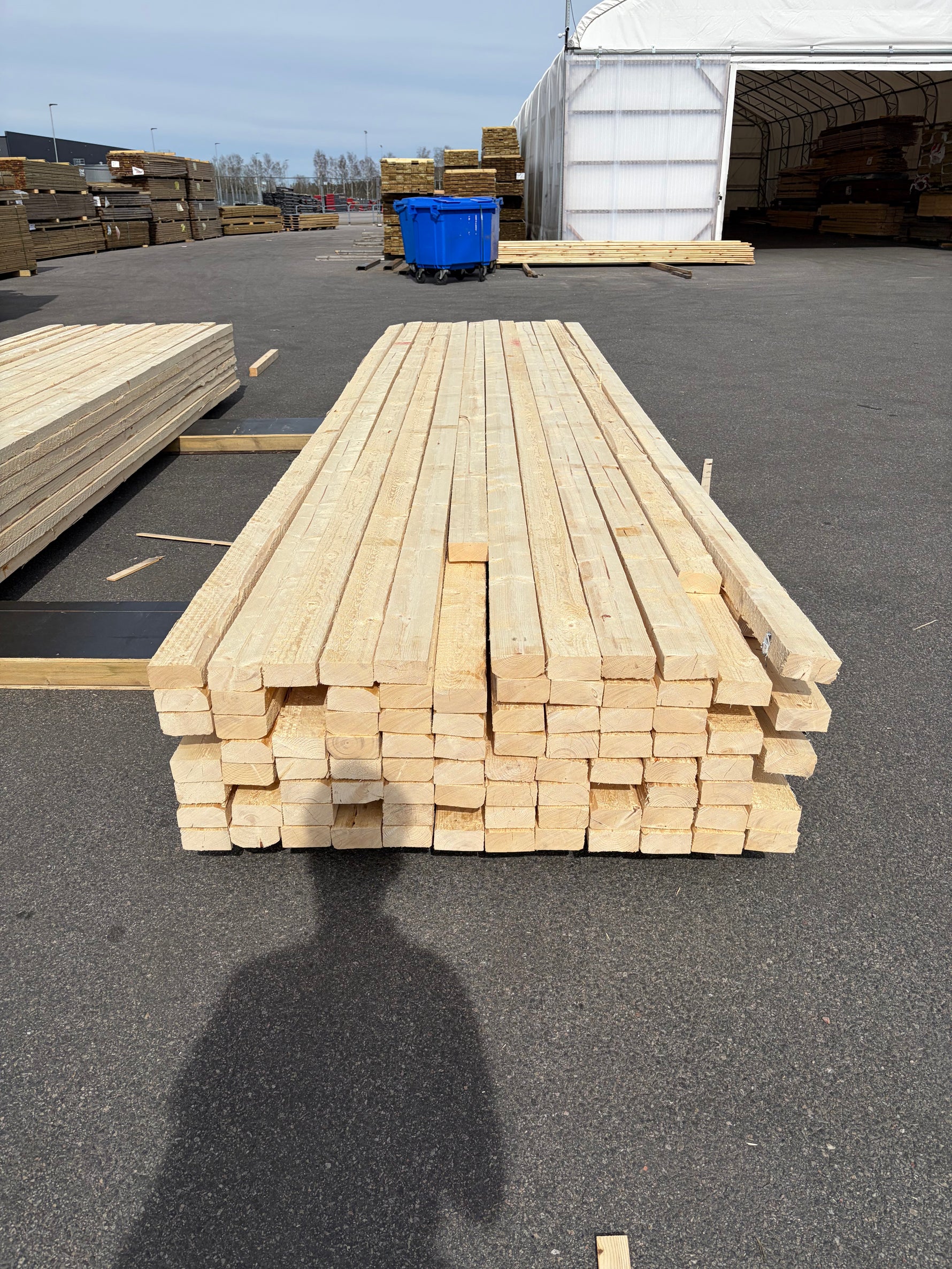 Paket Ohyvlade Reglar 45x90mm, 96st (4,2–4,8m)