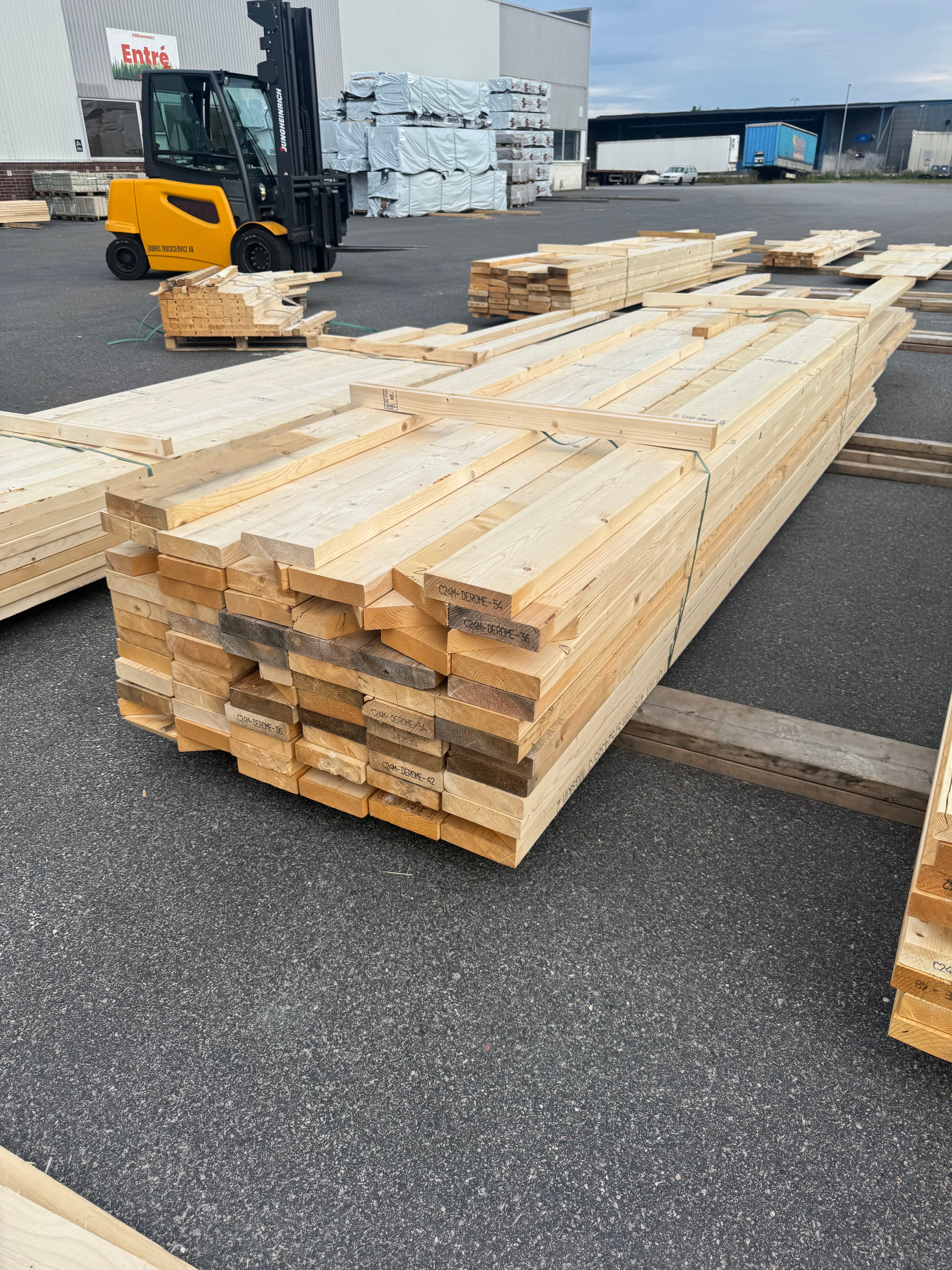 Paket Reglar 45x170 – 75 st C24 (ca 4,2 m)
