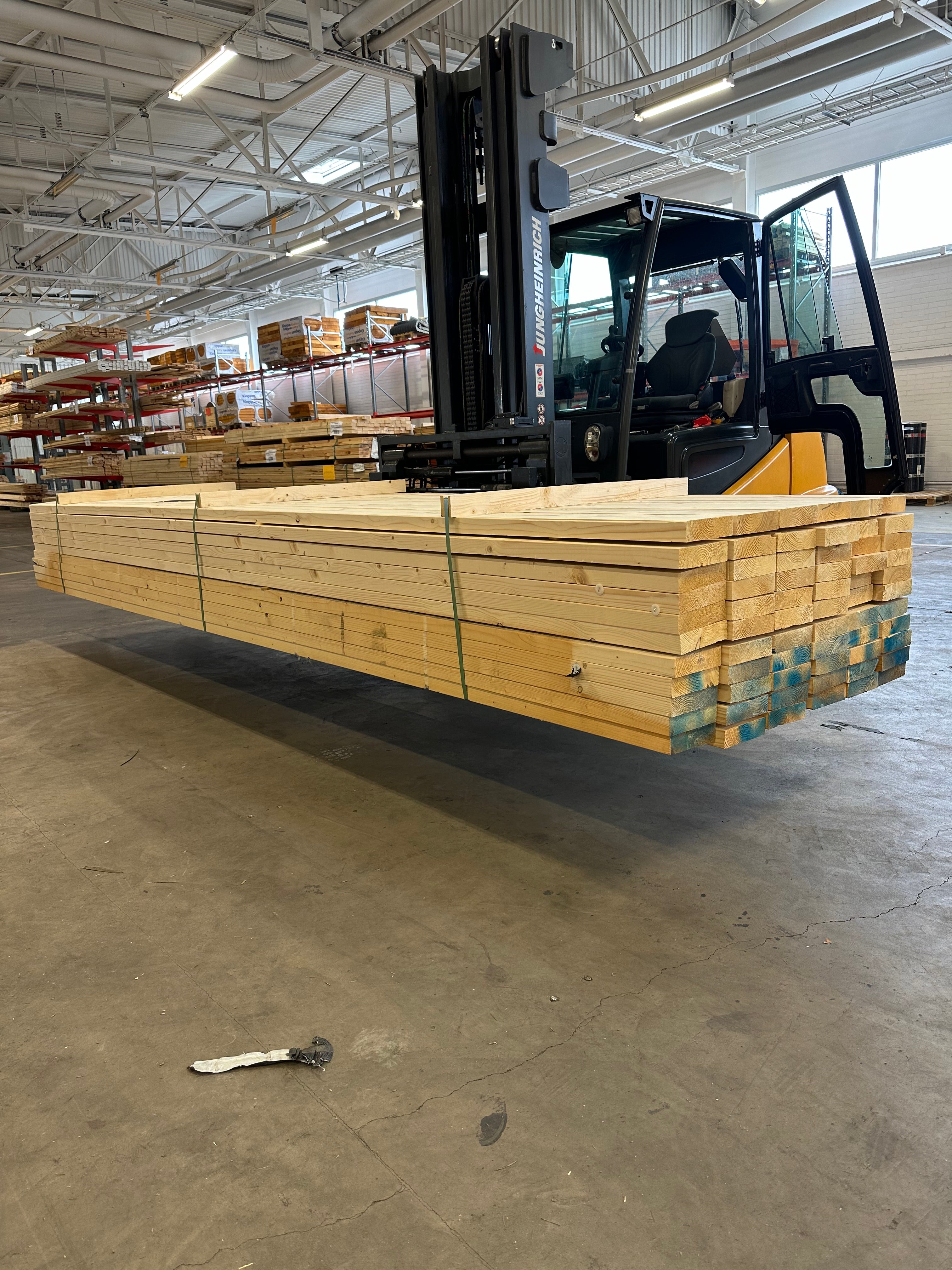 Paket Reglar 45x170 4.80m 66 st C24, Felhyvlat