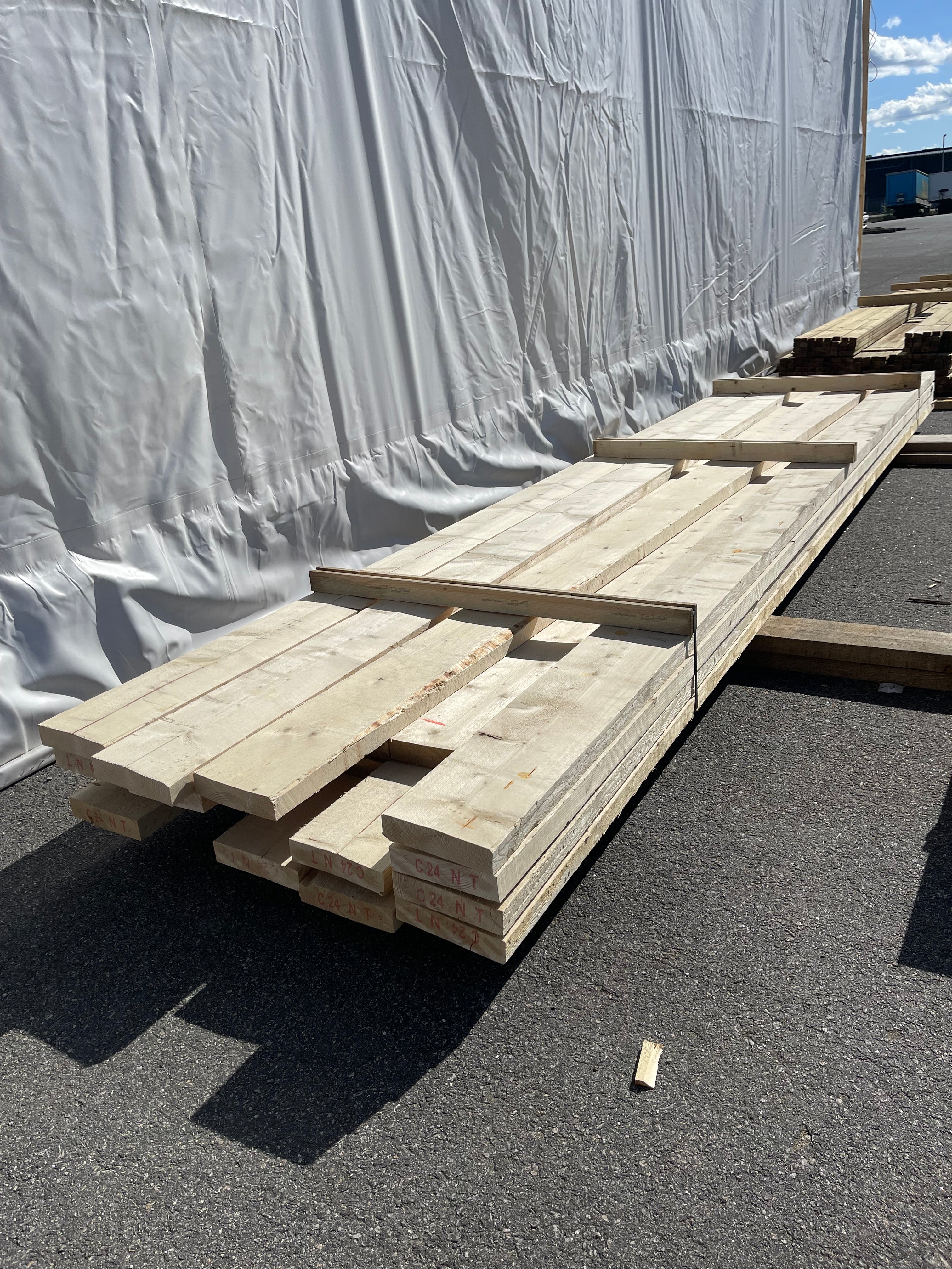 Paket Reglar Ohyvlade 47x200 mm – 4,80 m (13 st) + 4,50 m (6 st)