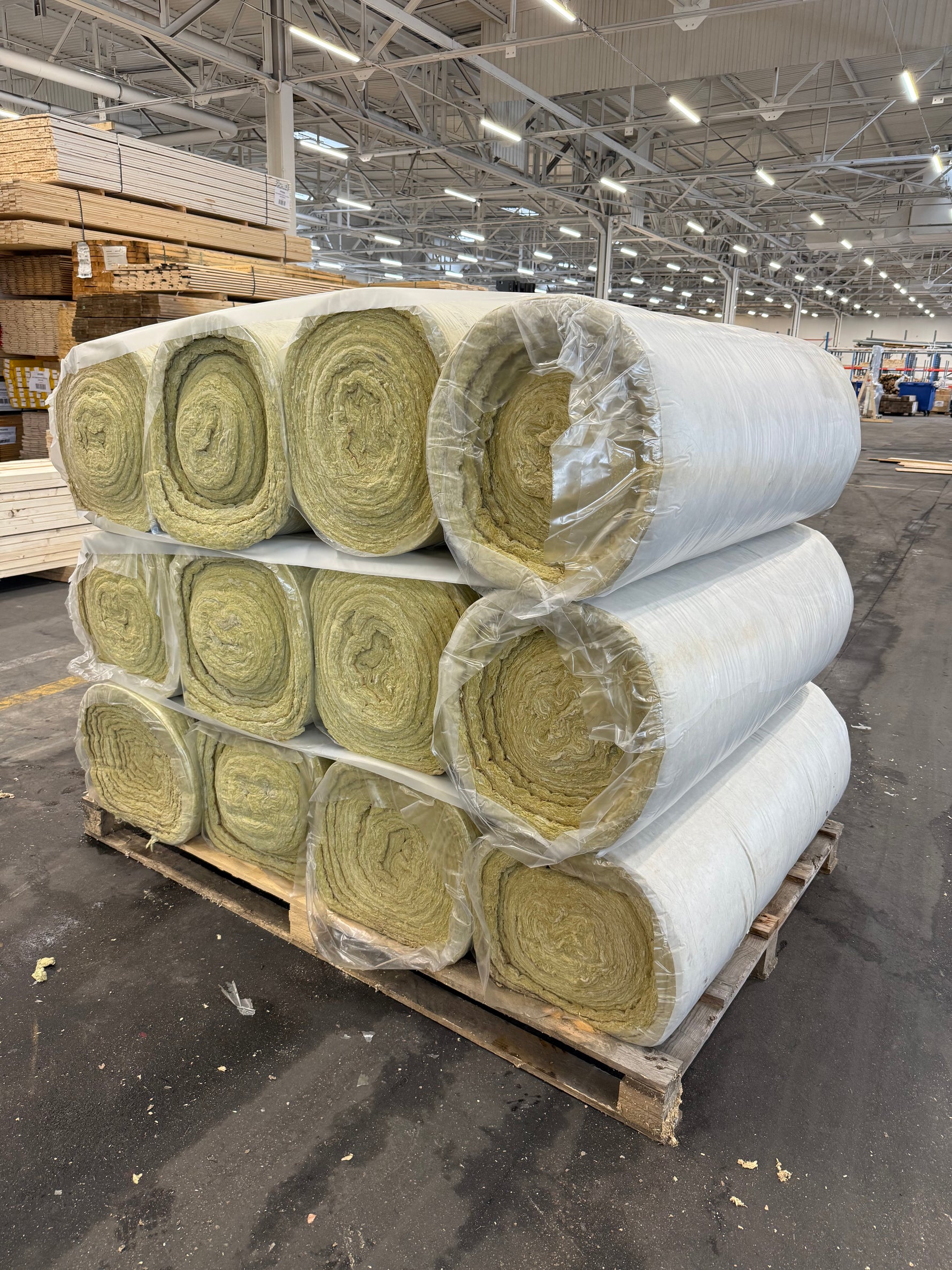 Paroc UNM 37zp Isoleringsrulle 50mm – 9,6 m²/rulle- Säljs per styck