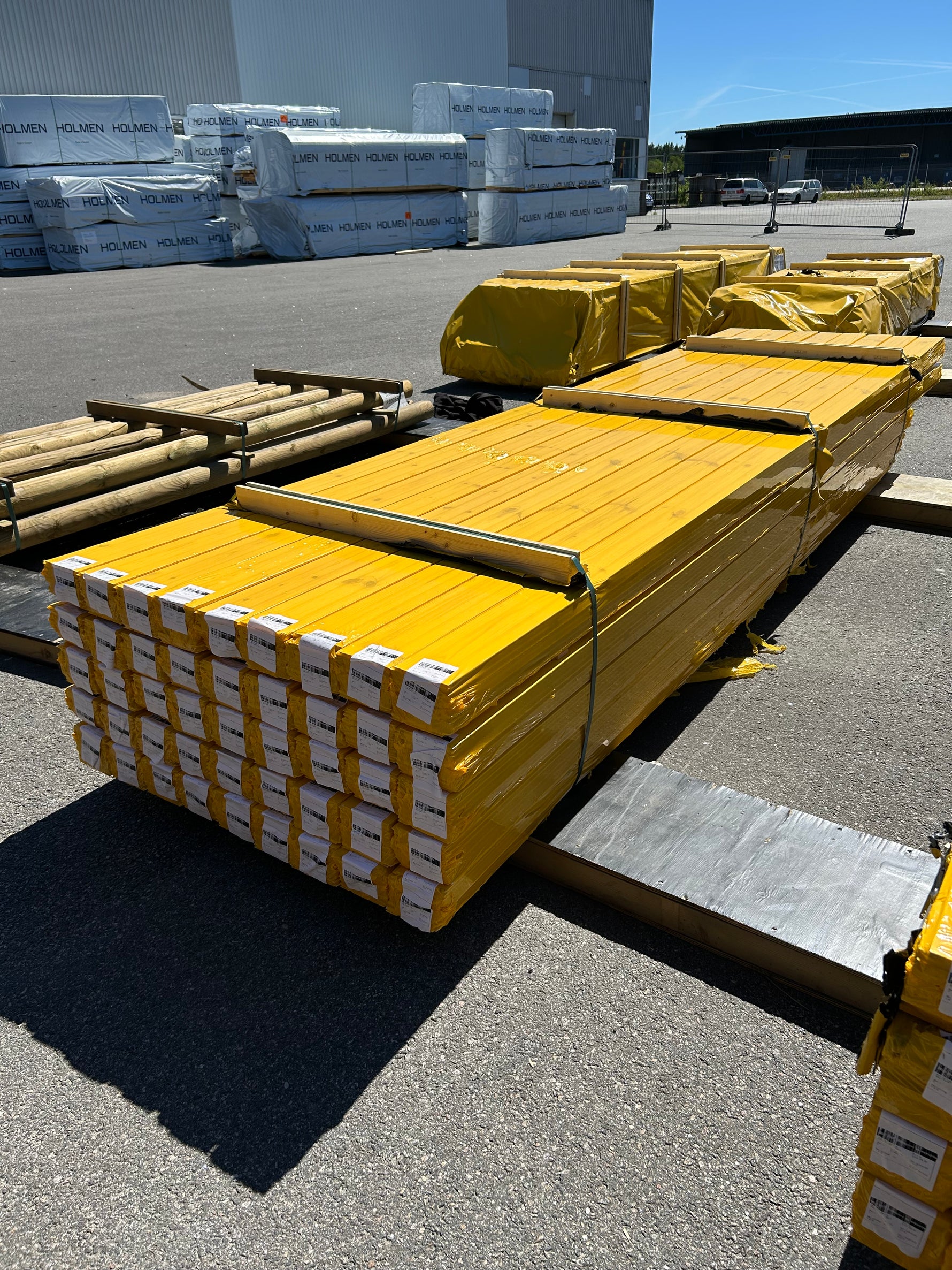 Parti Spårpanel 12x120mm Furu, 152kvm 3.56–4.18m (Sekunda)