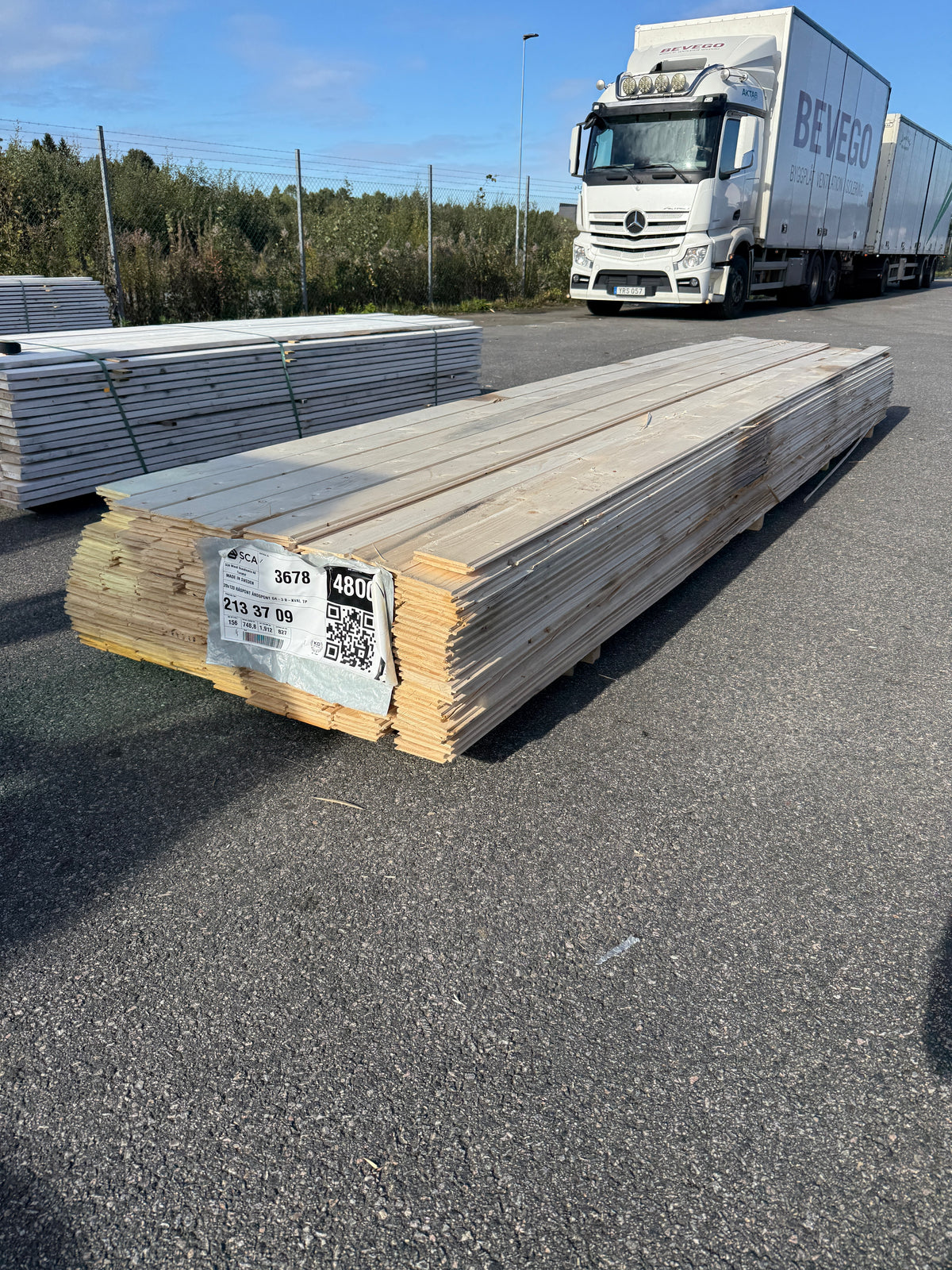 Paket Råspont 20x120mm 4,80m 158st (Andra Sortering)