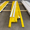 Paket Springpanel Finsågad Vitmålad 12x120mm 40st 4.80m