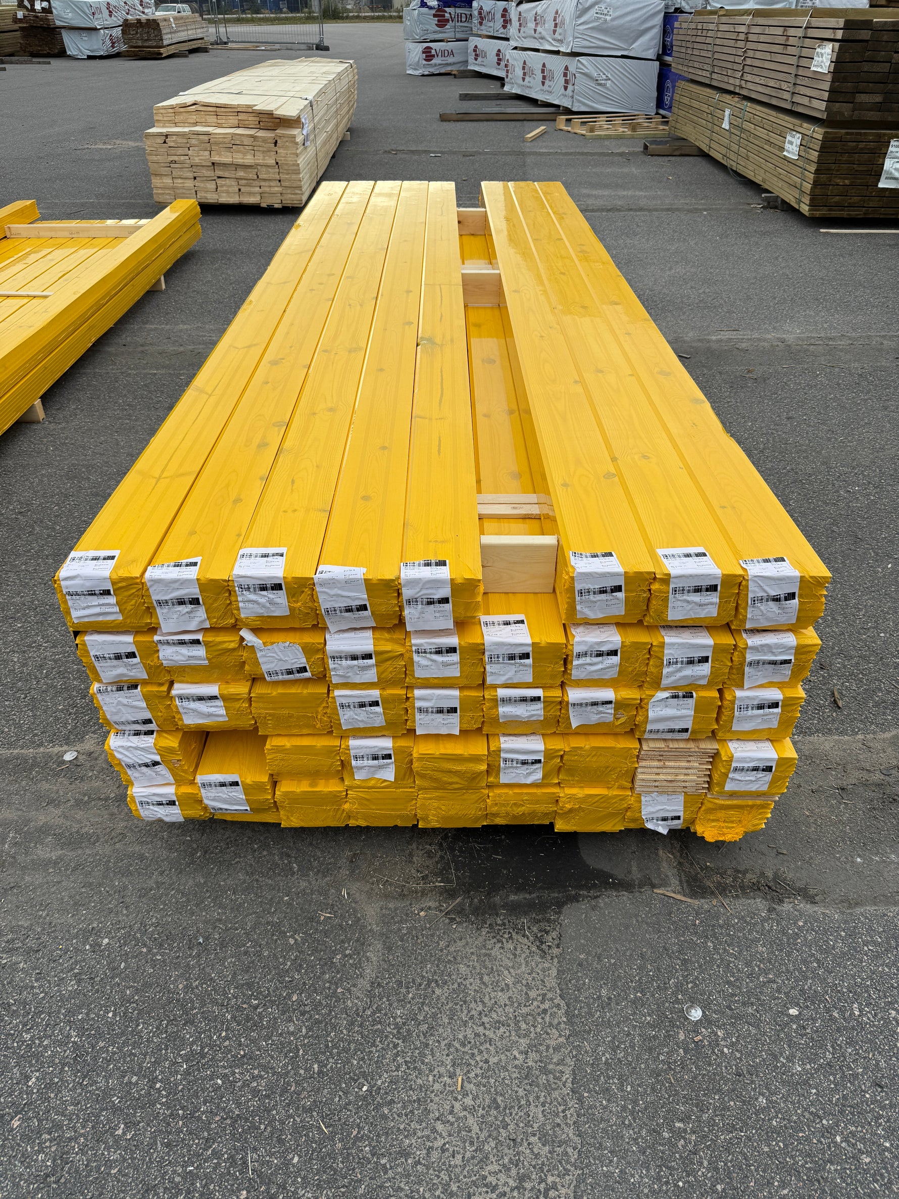 Parti Spårpanel 13x120 mm – Furu 2.90-4.80m (Sekunda) 135,4kvm