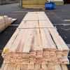 Paket Brädor 25x100mm Råsågad – 294 st (3,6–5,4 m, gran, obehandlad)