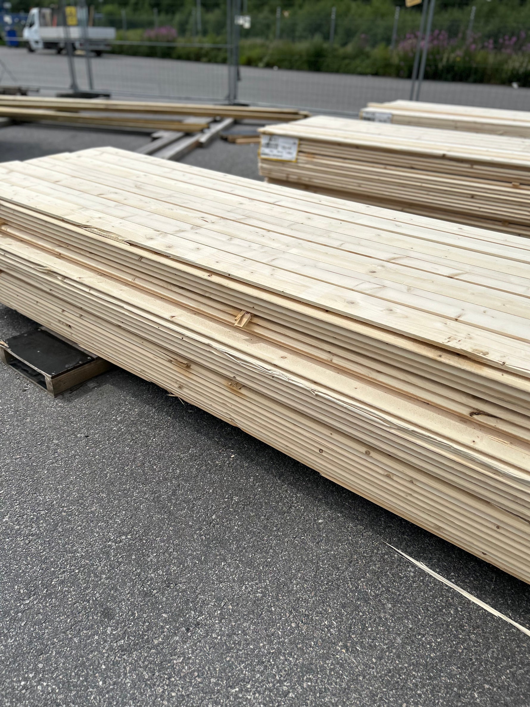 Paket Dubbelfas Halvspont 22x145mm 3,90m 175st Obehandlad