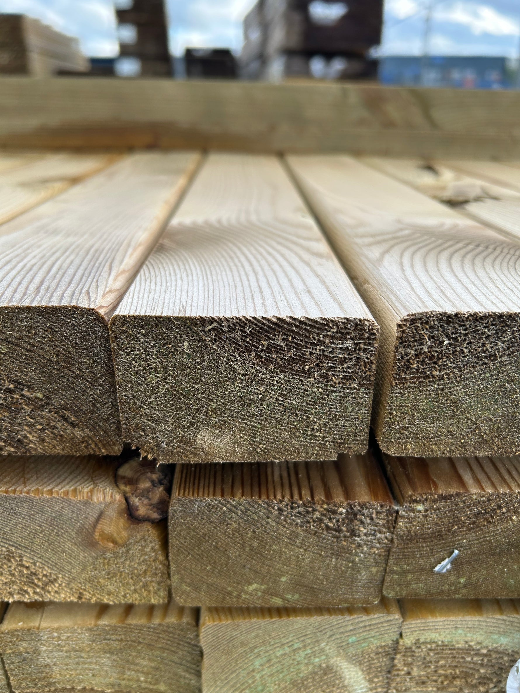 Paket Tryckimpregnerade Reglar 45x70mm, 98st 3.90m (C14)