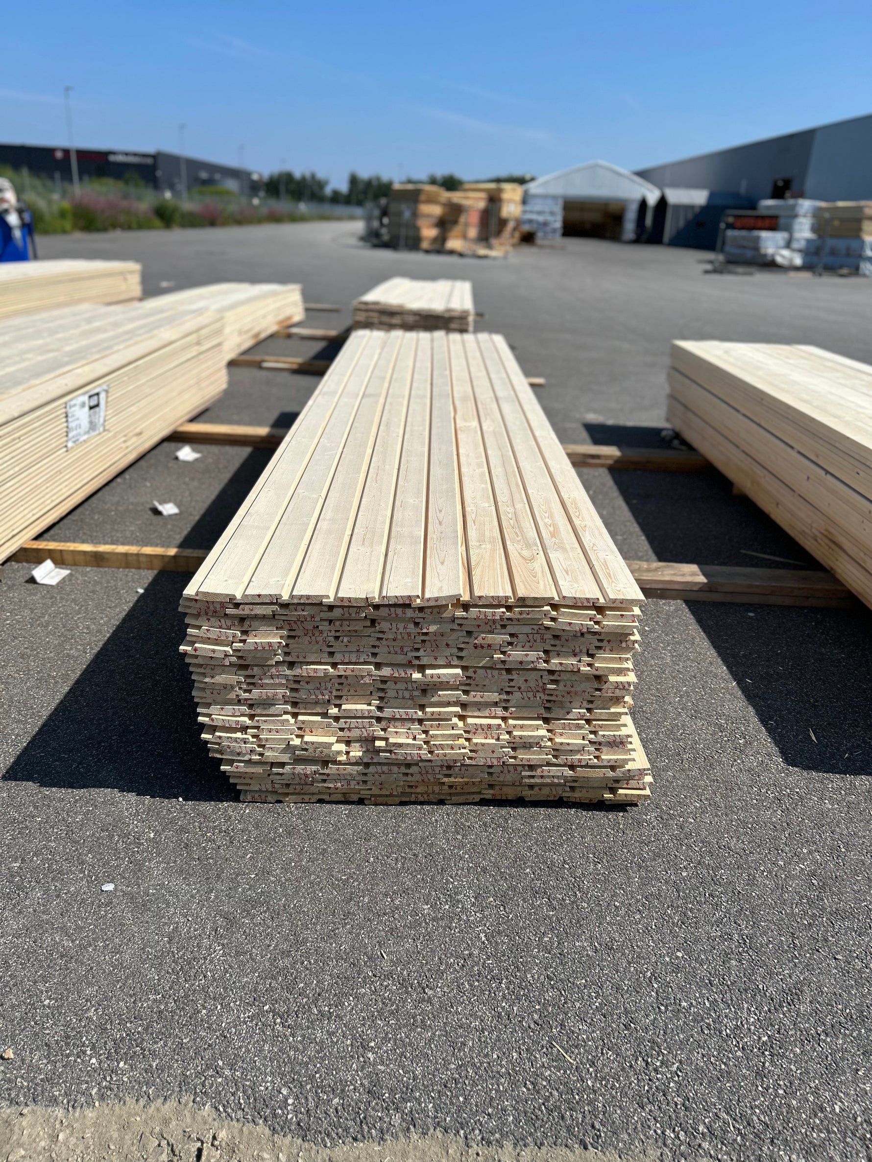 Paket Dubbelfasspont 22x120mm 4.80m 240st Obehandlade