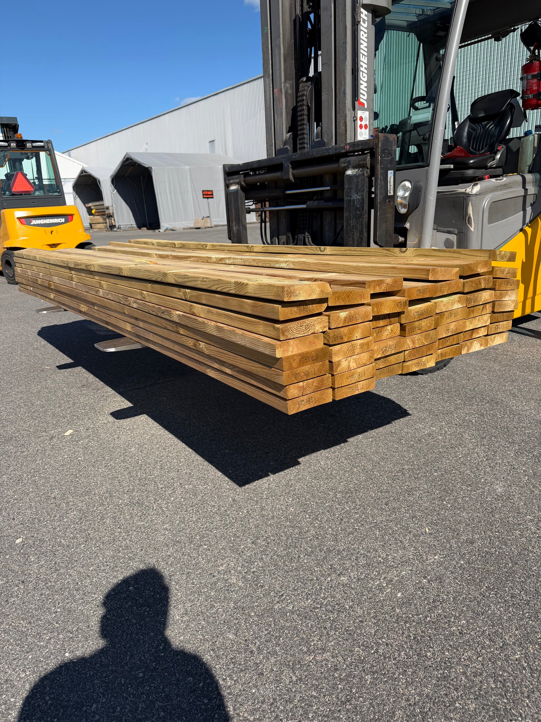 Paket Tryckimpregnerad Trall 34x145mm 3.60m, 50 st