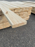 Paket Obehandlad Rillad Trall 28x120mm Furu 3,60m – 117st (Andra Sortering)