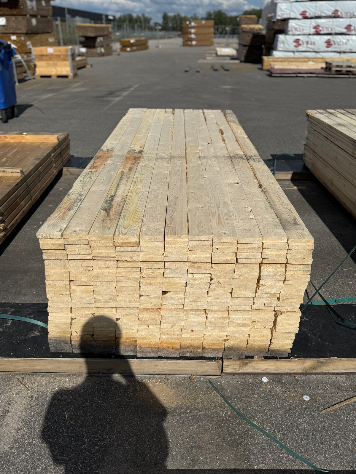 Paket Ohyvlade Brädor 22×95 mm – 3,00 m – 275 st