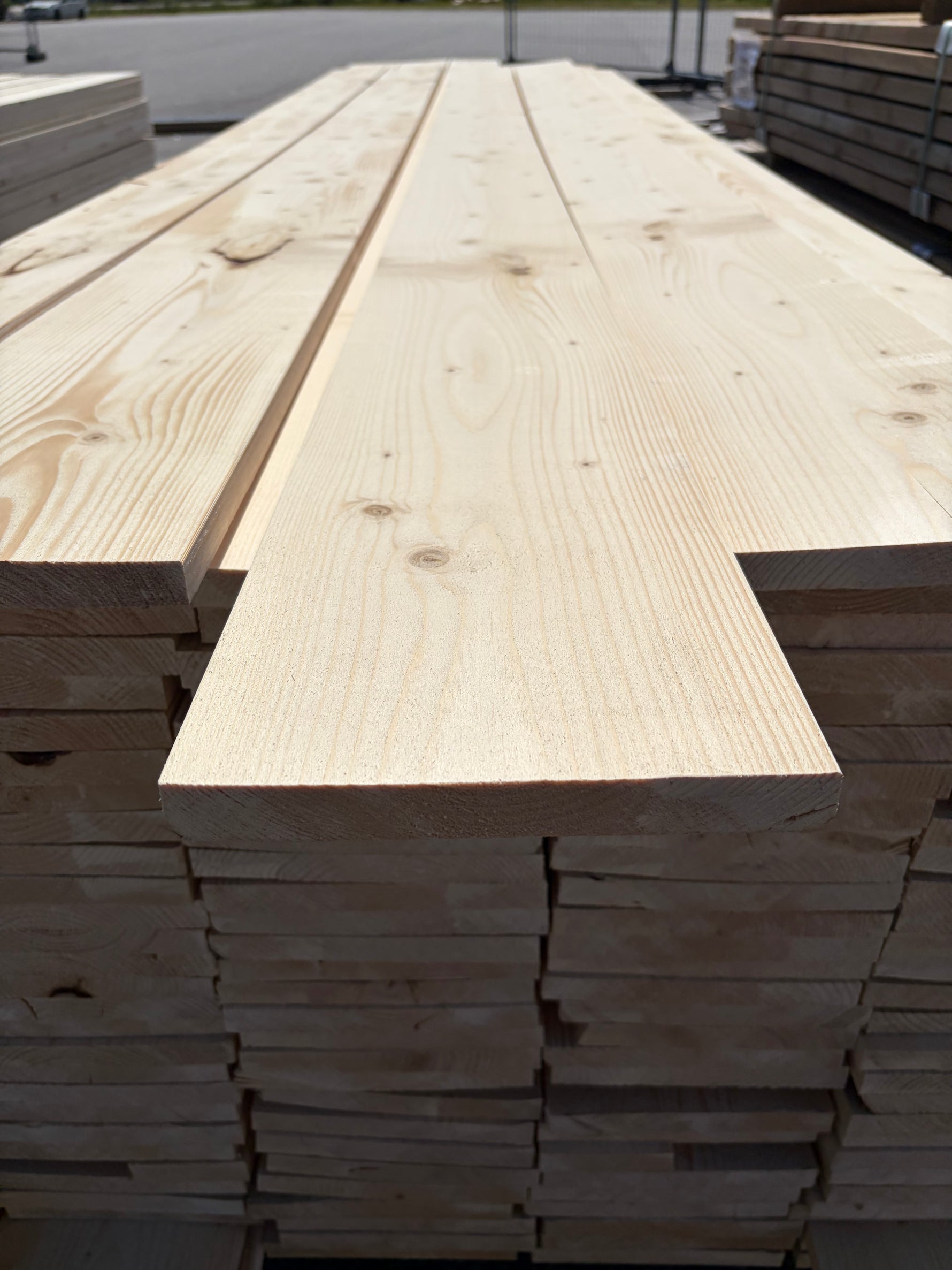 Paket Ytterpanel 22x195mm, 139st 3,60–5,40m (Andra sortering)