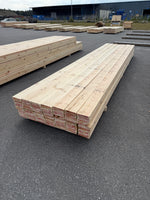 Paket Hyvlade Furu Brädor 34x145mm 4,80m – 63st (Andra Sortering)