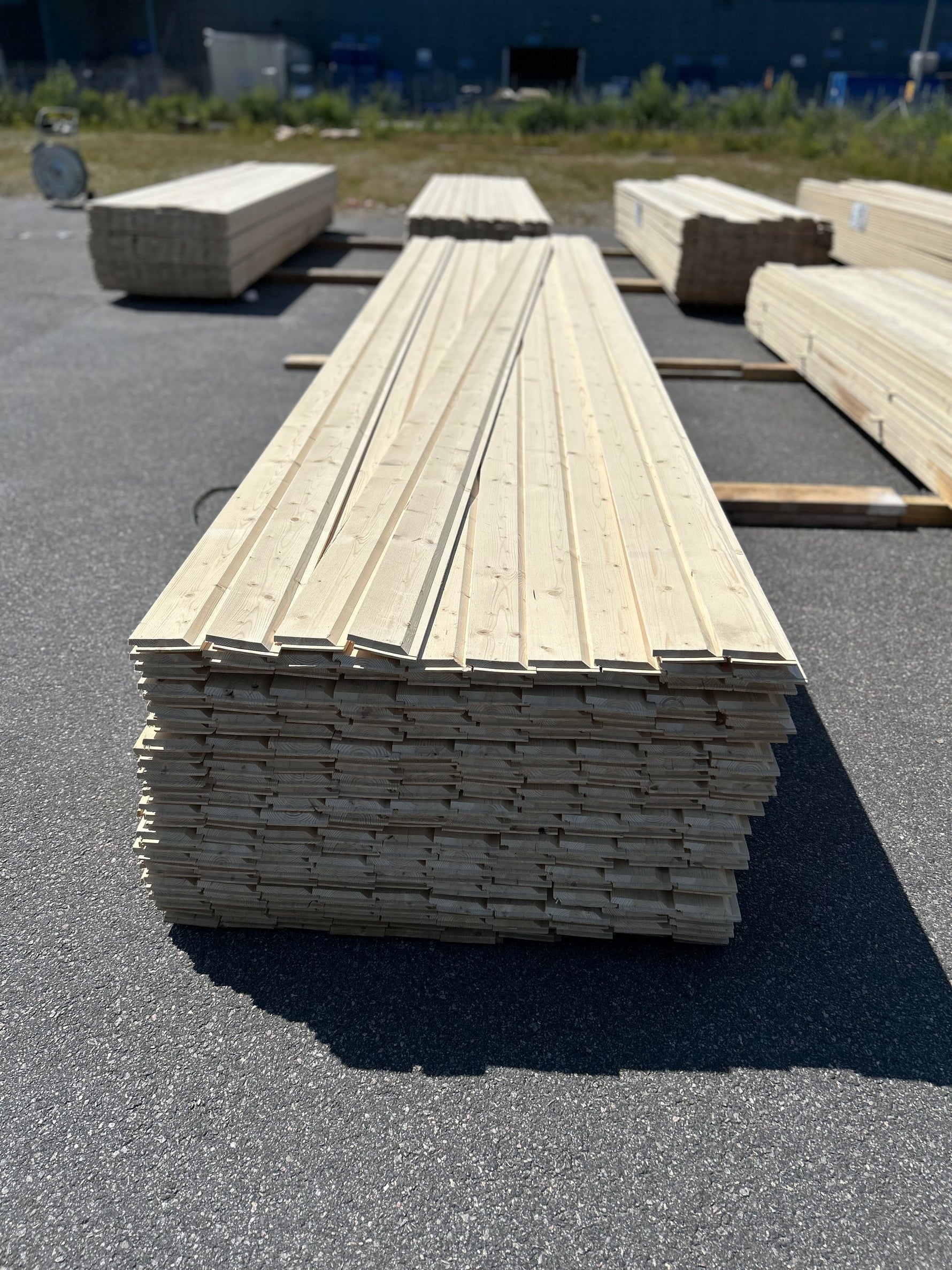 Paket Enkelfasspont Ändspont 22x120mm 4.80m 246st- Obehandlade