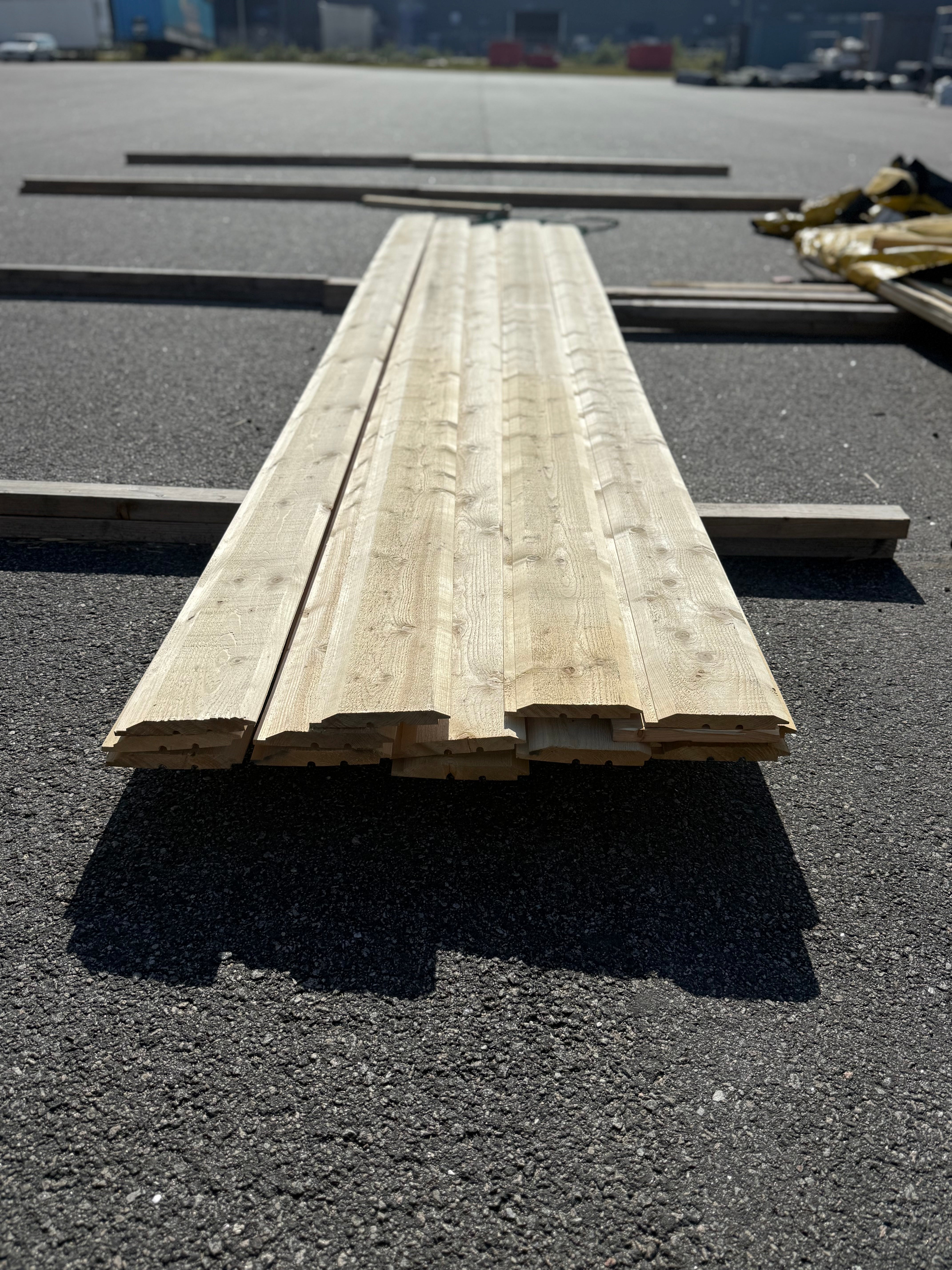 Paket Timmerpanel 22x170 – Gran (14 st, 4,2 m)