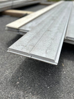 Paket Dubbelfas Halvspont Ändspont 22x145mm 4,80m 19st Grundmålad