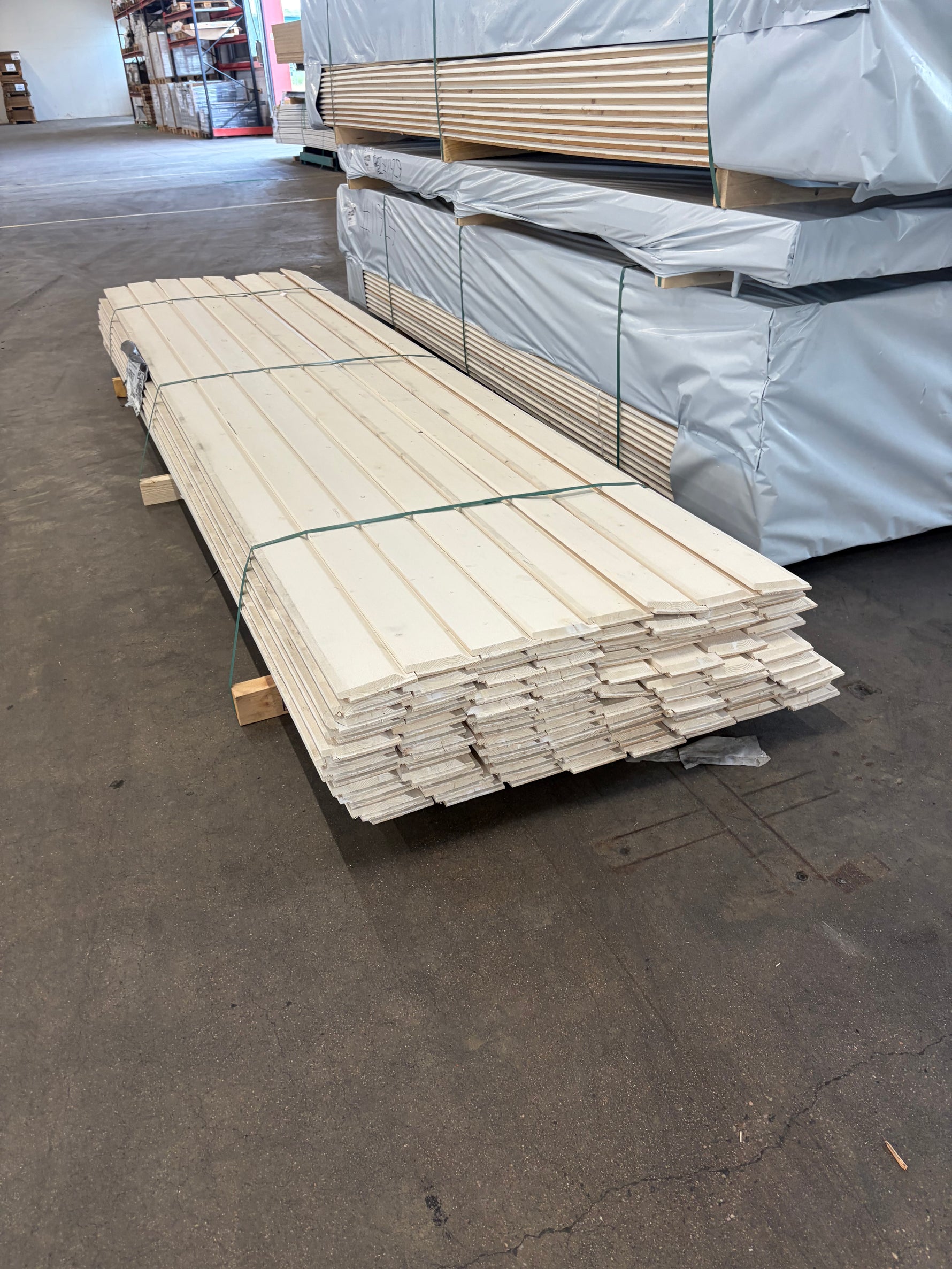 Paket Ytterpanel Enkelfas Fals Ändspont 22x120mm, 92st 3.60m.