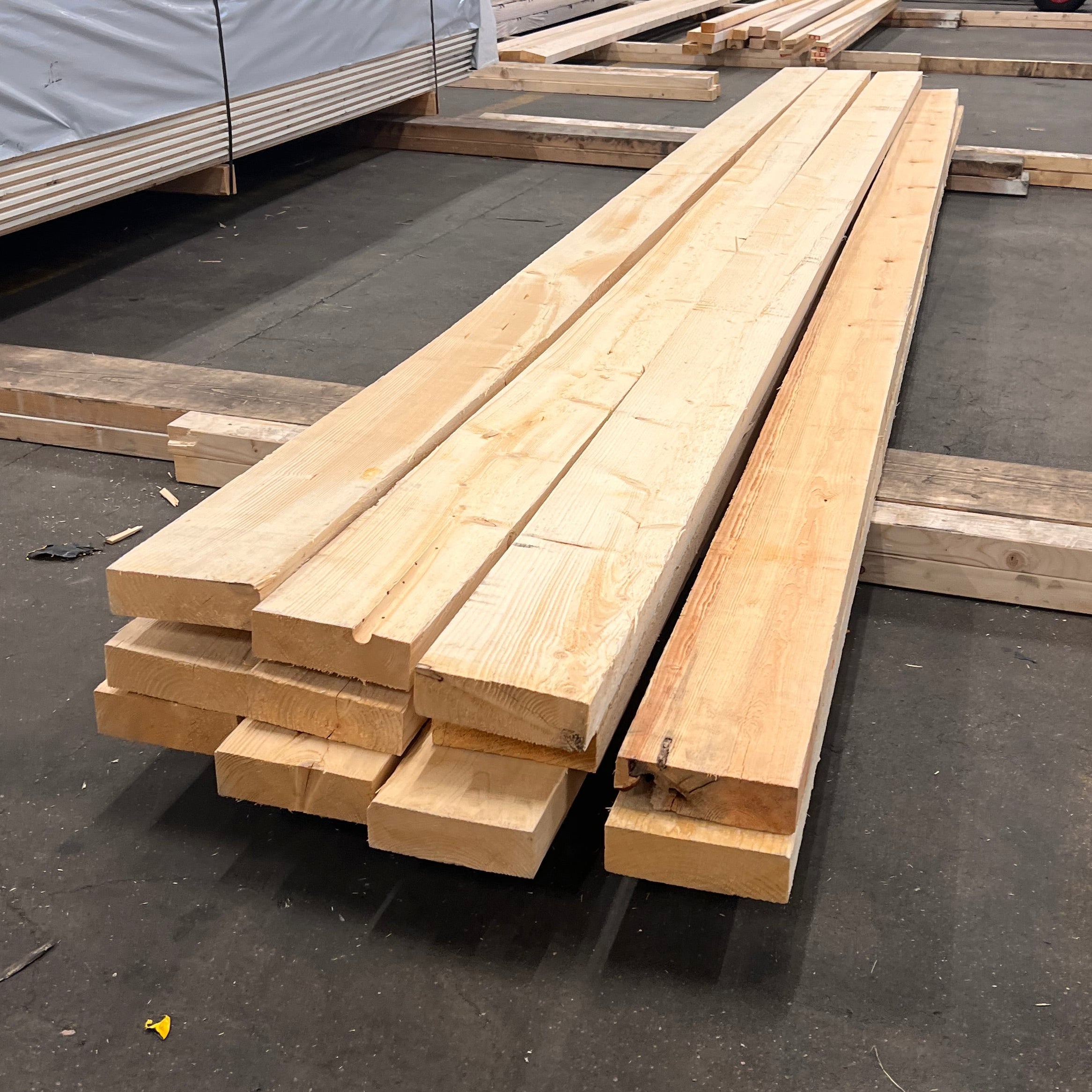 Paket Reglar Ohyvlade 47x150 11 st 4,20m ( böjda, skadade)