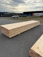 Paket Hyvlade Furu Brädor 36x148mm 4,50–4,80m – 105st (Andra sortering)